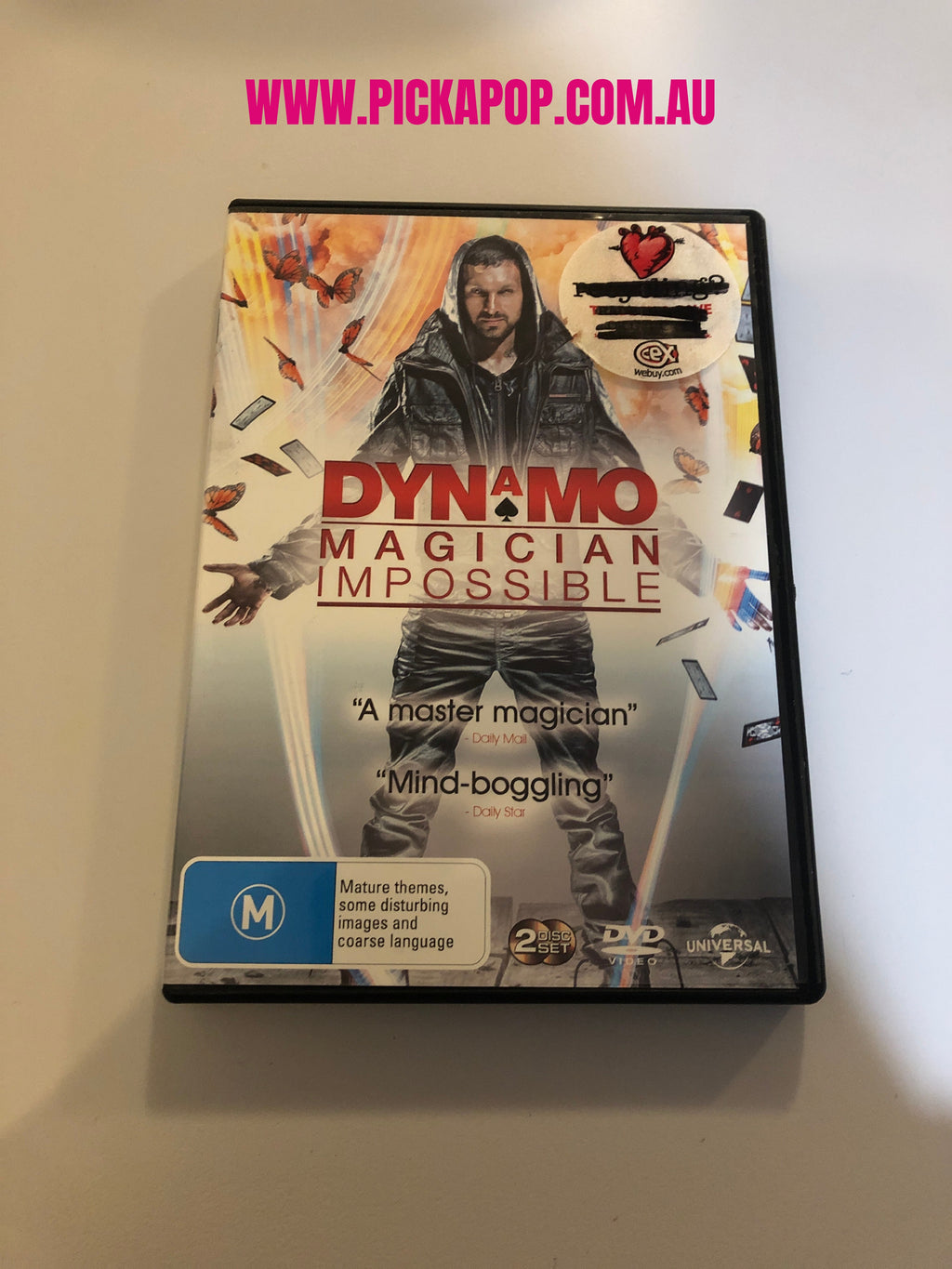 DYNAMO MAGICIAN IMPOSSIBLE - (PAL Region 4) DVD Cleaned and Tested