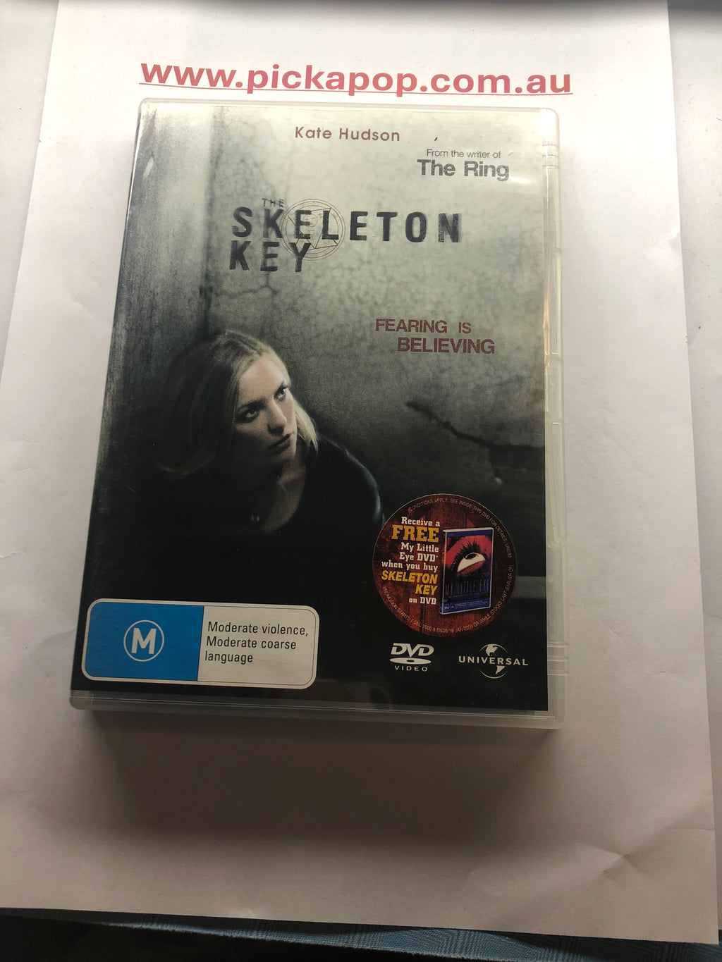THE SKELETON KEY - (PAL Region 4) DVD Cleaned and Tested