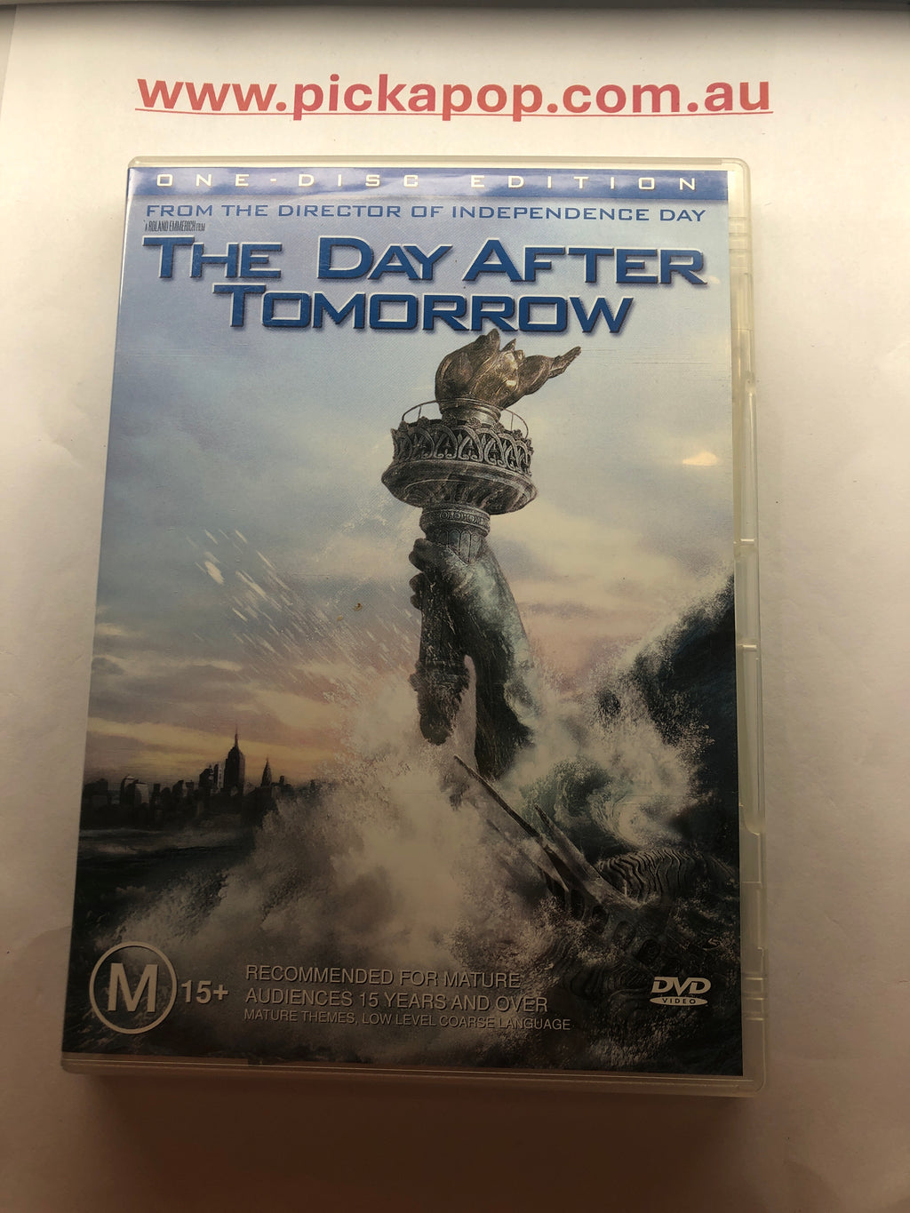 THE DAY AFTER TOMORROW - (PAL Region 4) DVD Cleaned and Tested