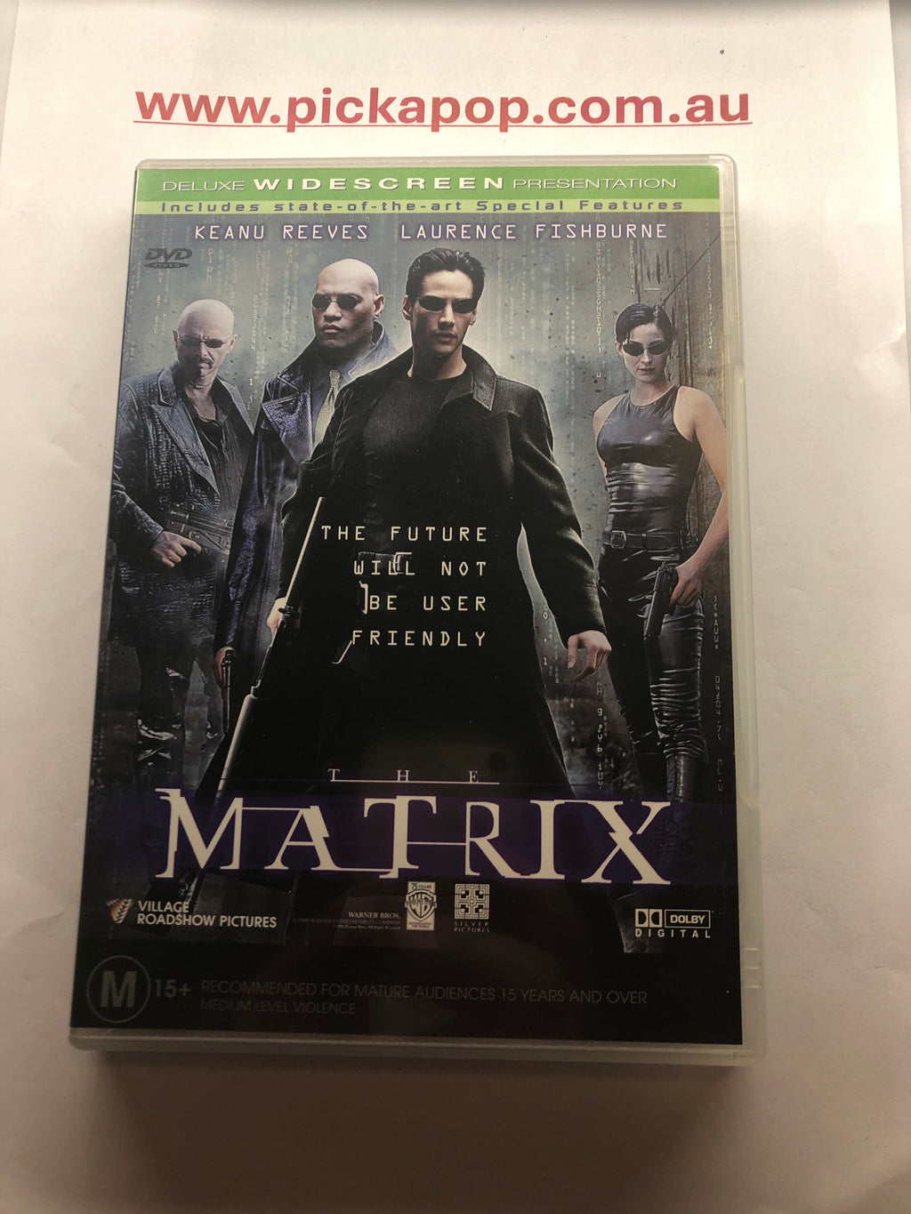 MATRIX - (PAL Region 4) DVD Cleaned and Tested