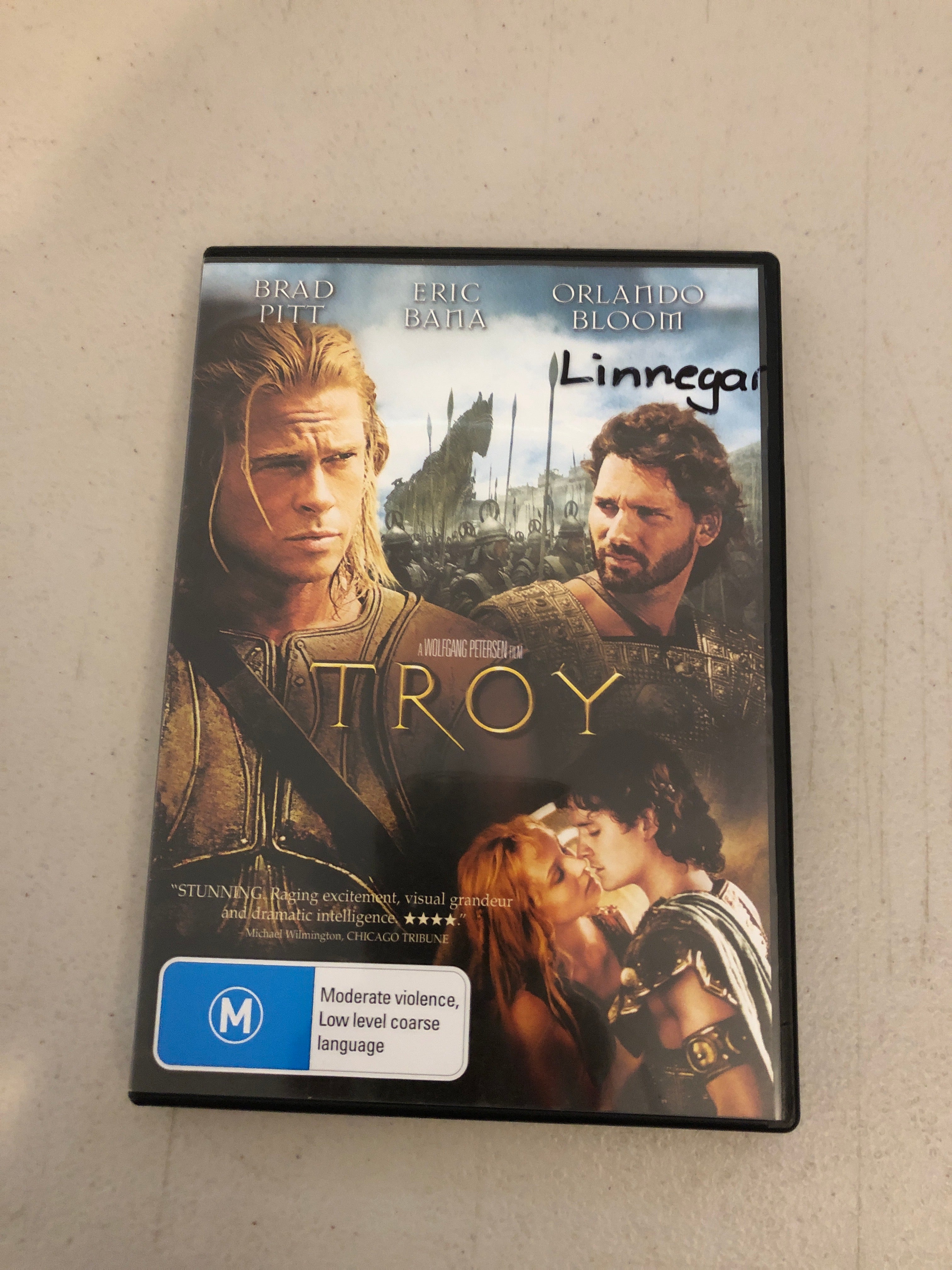 TROY - PAL Region 4 - DVD Cleaned and Tested