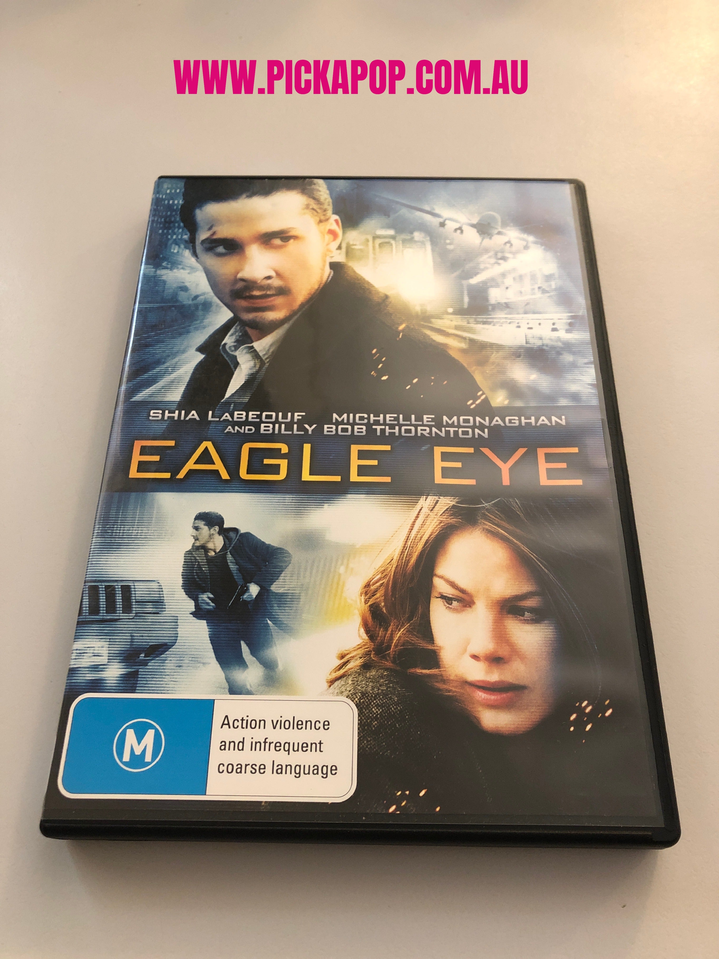 EAGLE EYE - (PAL Region 4) DVD Cleaned and Tested
