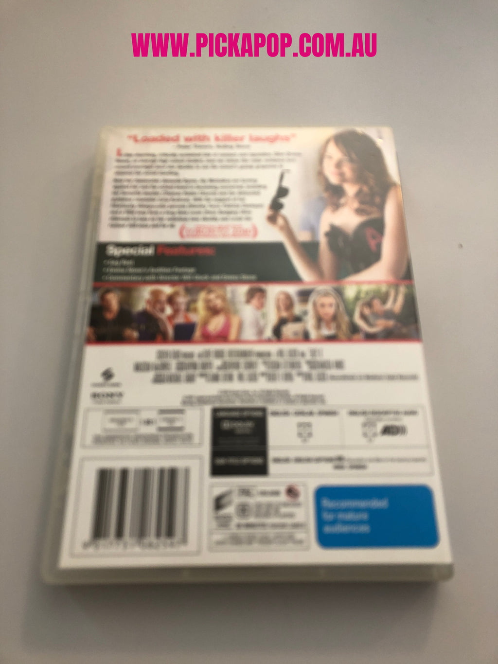 EASY A - (PAL Region 4) DVD Cleaned and Tested