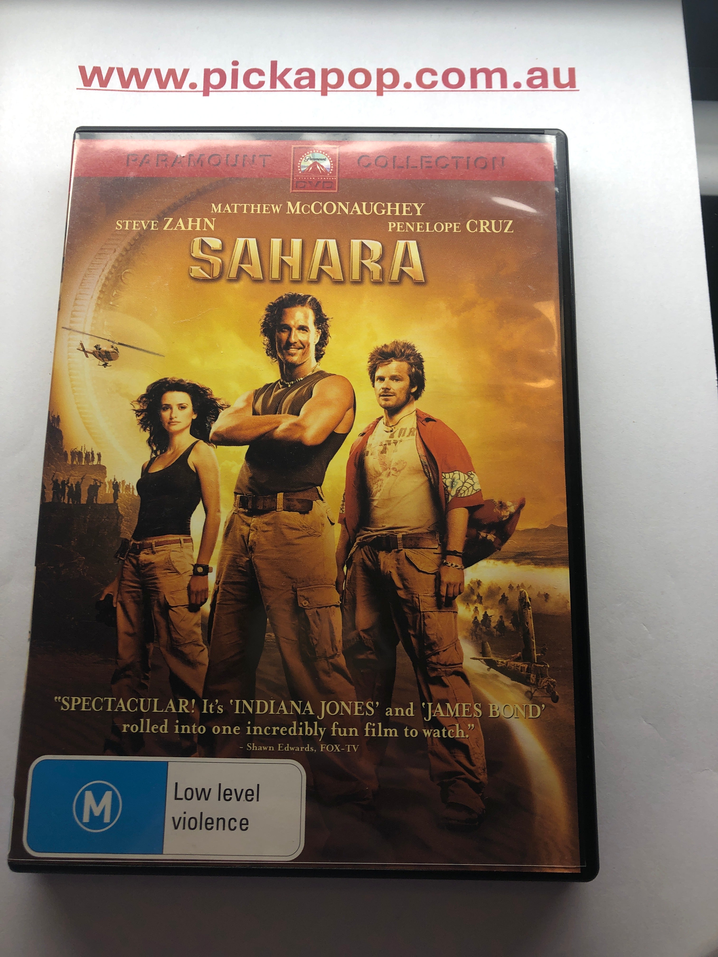 SAHARA PARAMOUNT COLLECTION - (PAL Region 4) DVD Cleaned and Tested