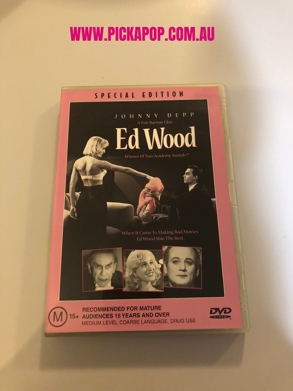 ED WOOD - (PAL Region 4) DVD Cleaned and Tested