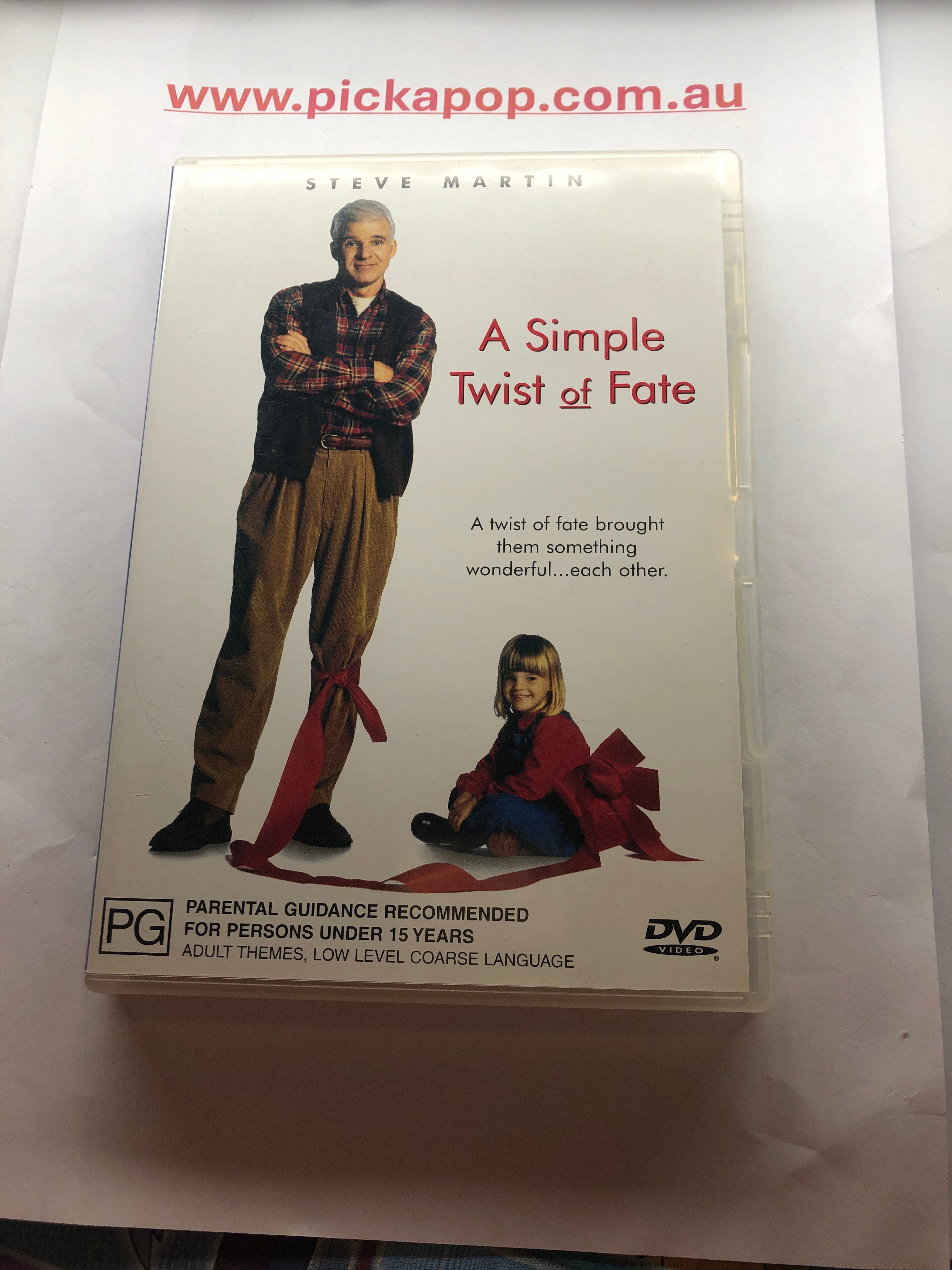 A SIMPLE TWIST OF FATE - (PAL Region 4) DVD Cleaned and Tested