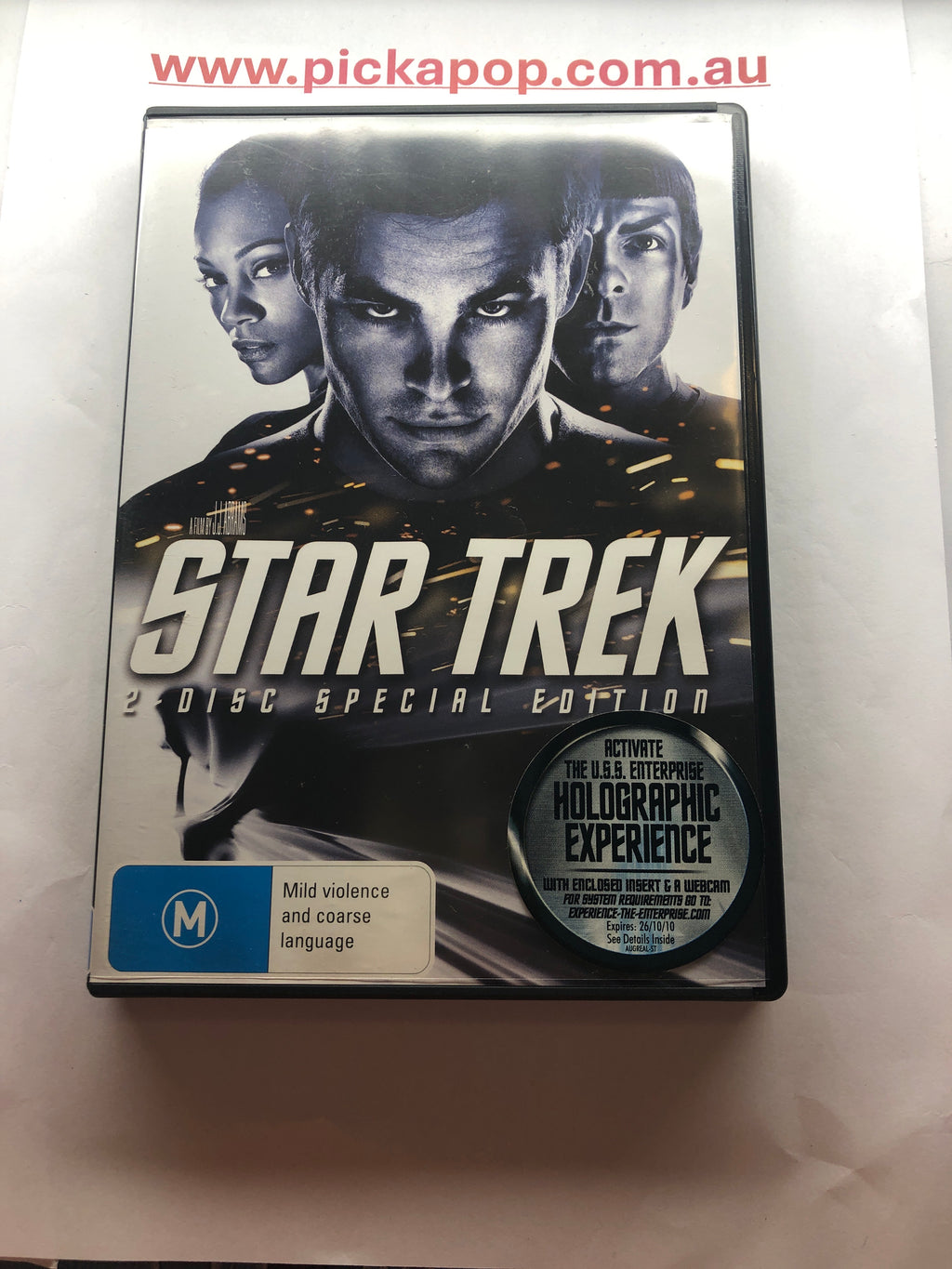 STAR TREK 2 DISC SPECIAL EDITION - (PAL Region 4) DVD Cleaned and Tested