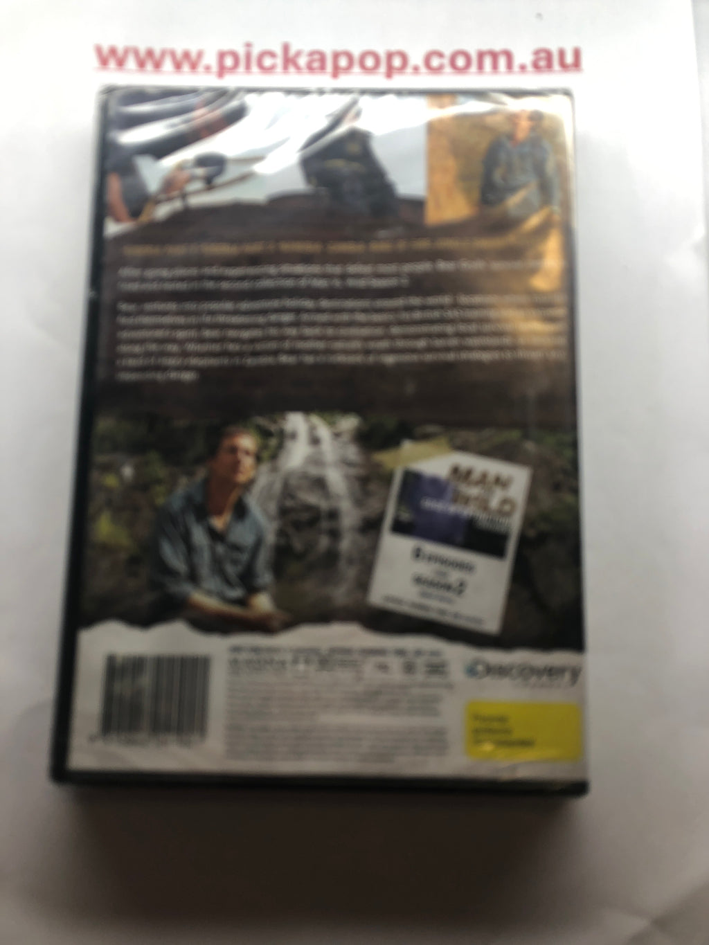 MAN VS WILD EDGE OF EXTINCTION- (PAL Region 4) DVD Cleaned and Tested