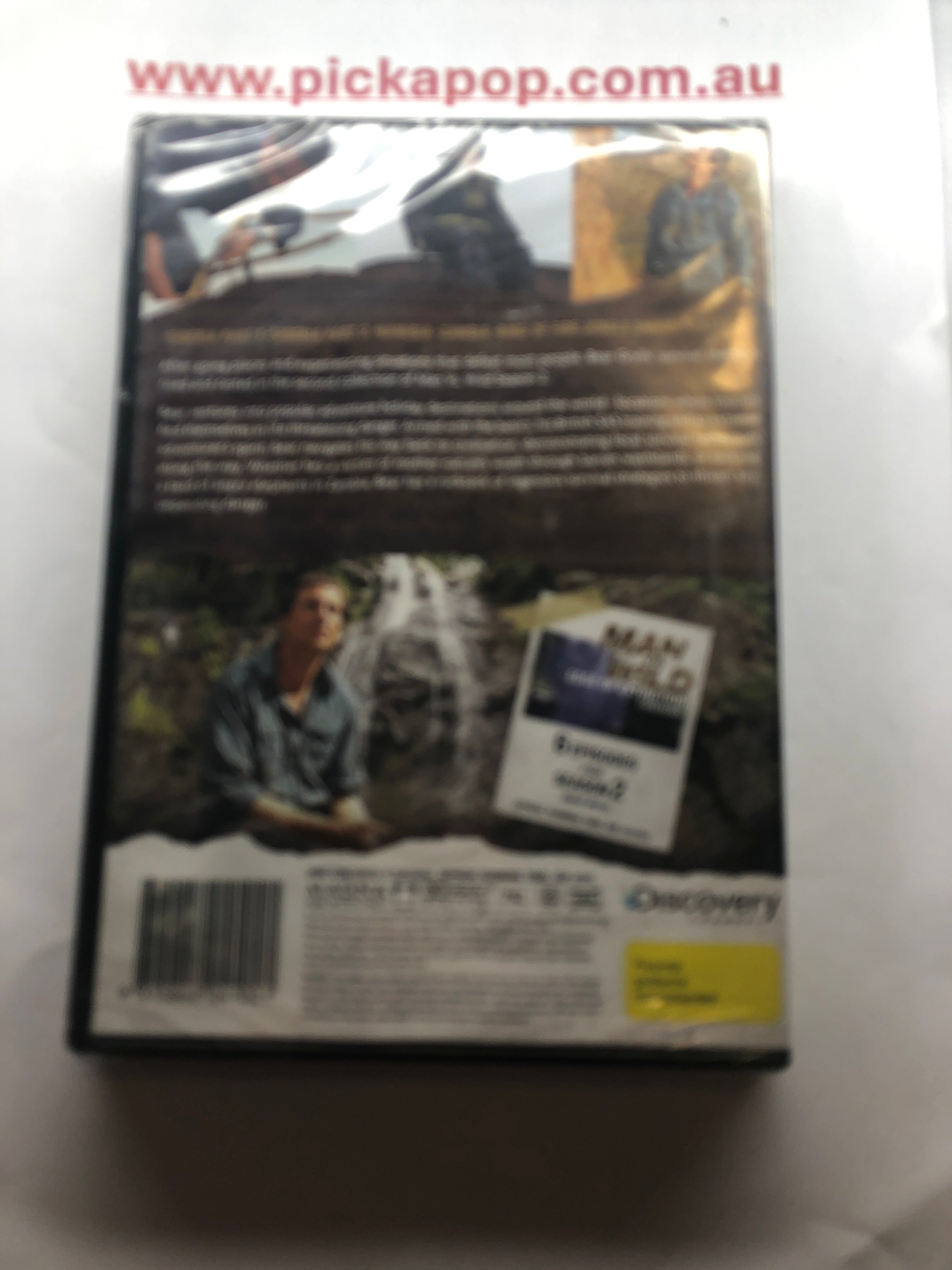 MAN VS WILD EDGE OF EXTINCTION- (PAL Region 4) DVD Cleaned and Tested