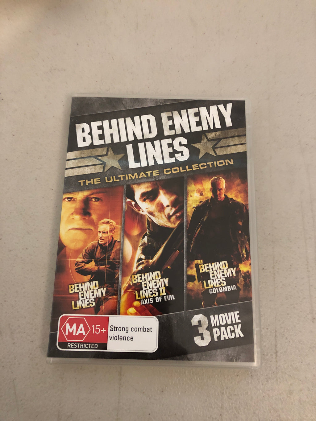 BEHIND ENEMY LINES THE ULTIMATE COLLECTION - PAL Region 4 - DVD Cleaned and Tested