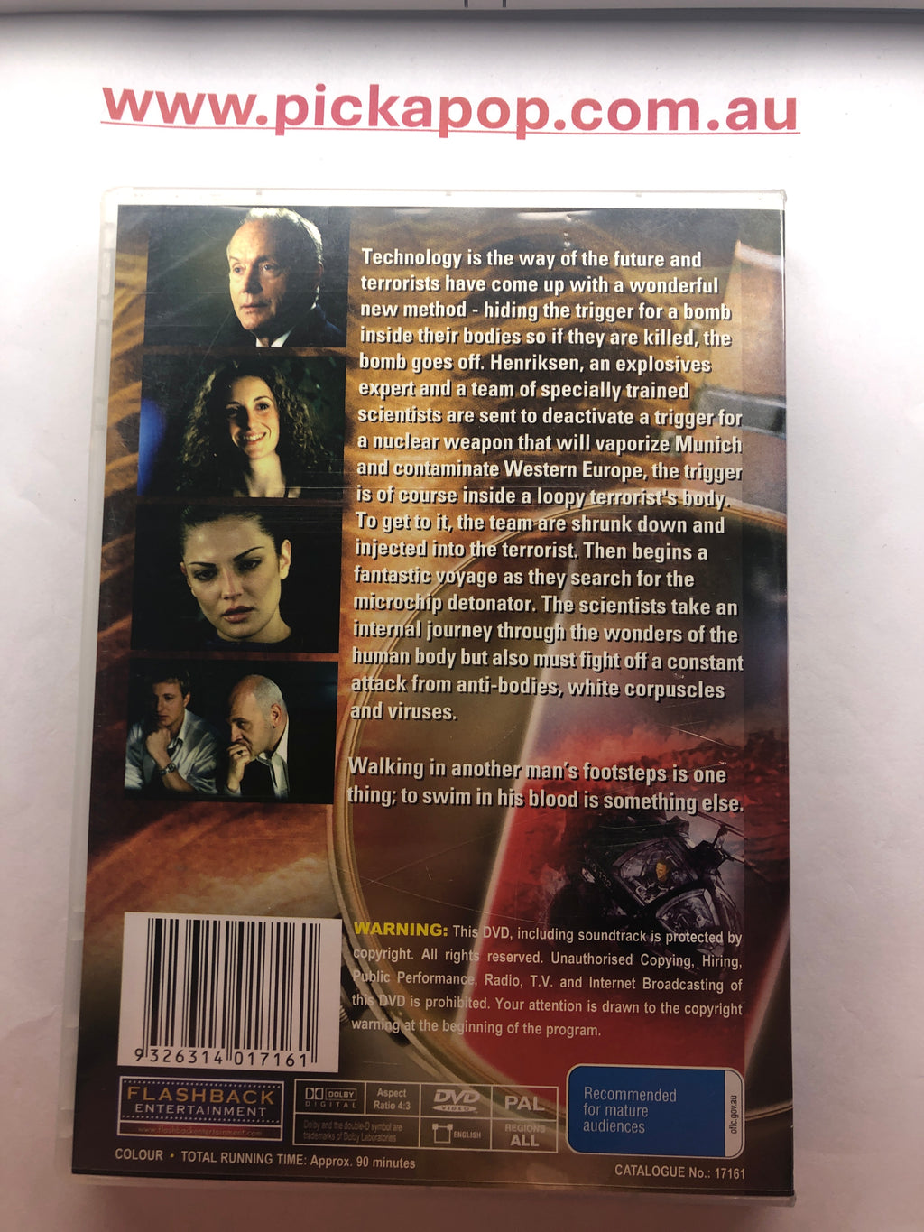 ANTIBODY - (PAL Region 4) DVD Cleaned and Tested