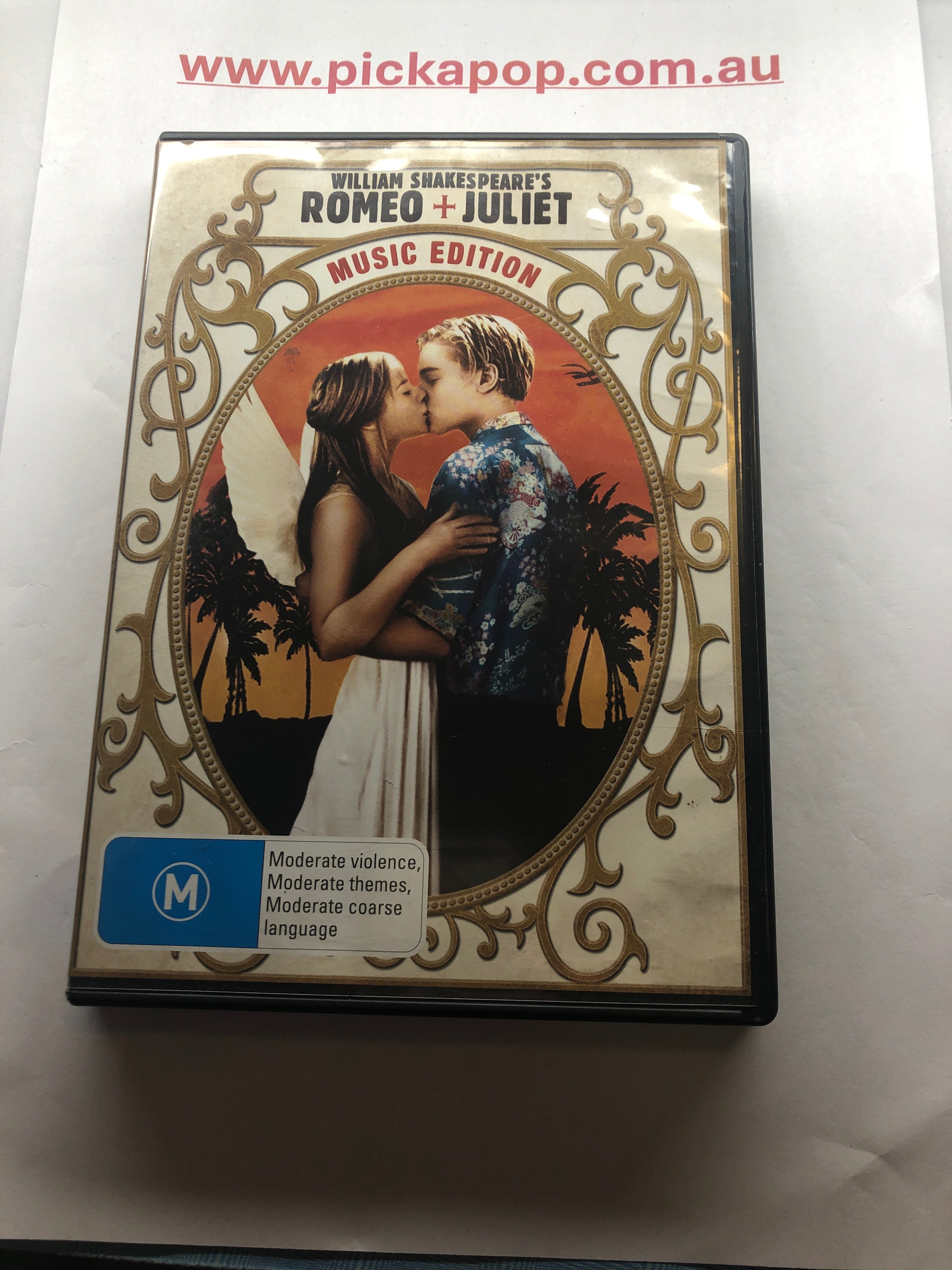 ROMEO AND JULIET - (PAL Region 4) DVD Cleaned and Tested