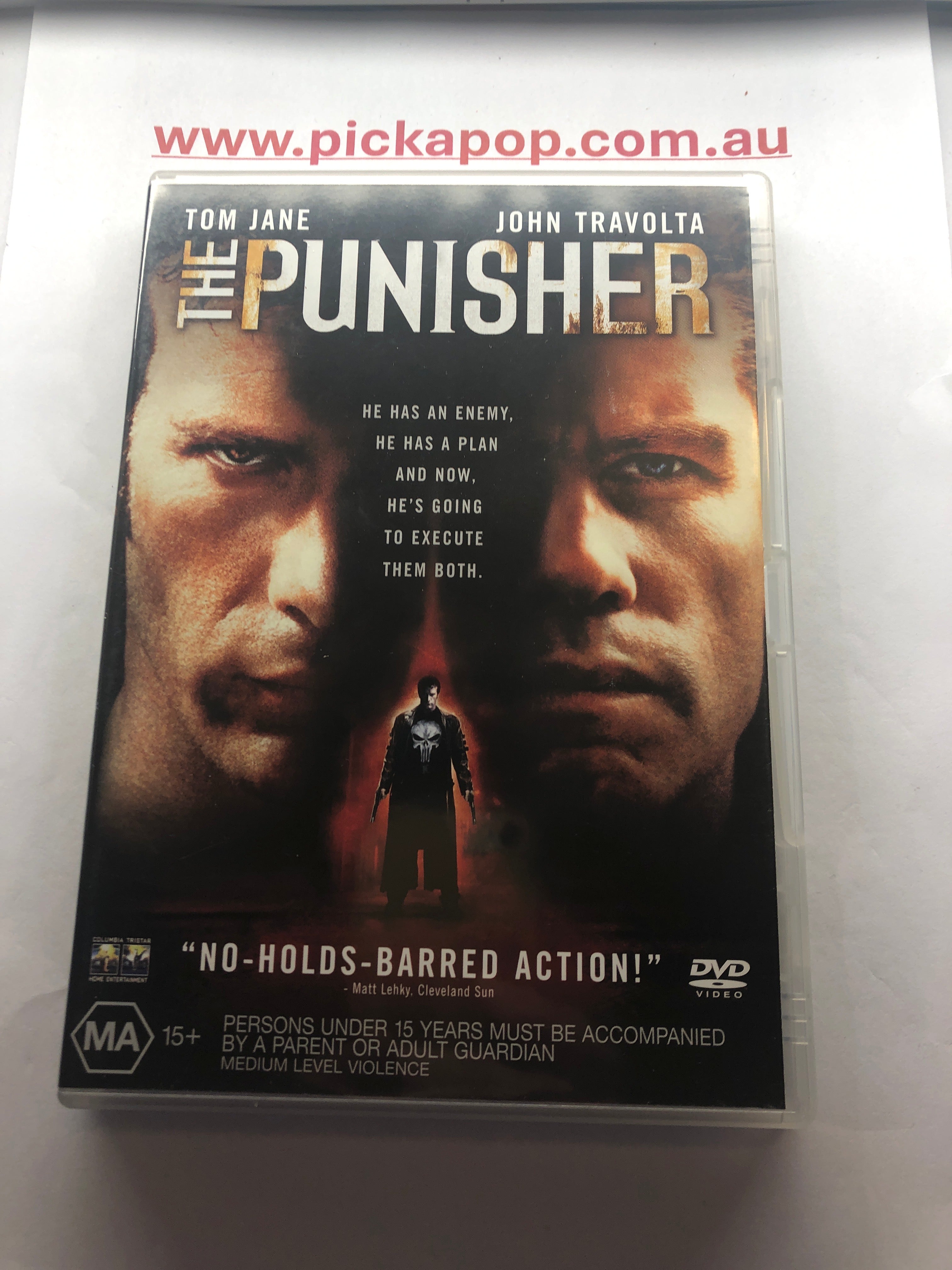 THE PUNISHER - (PAL Region 4) DVD Cleaned and Tested