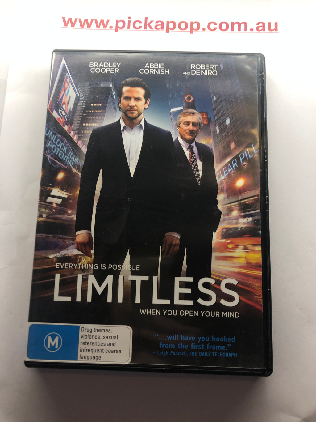 LIMITLESS - (PAL Region 4) DVD Cleaned and Tested