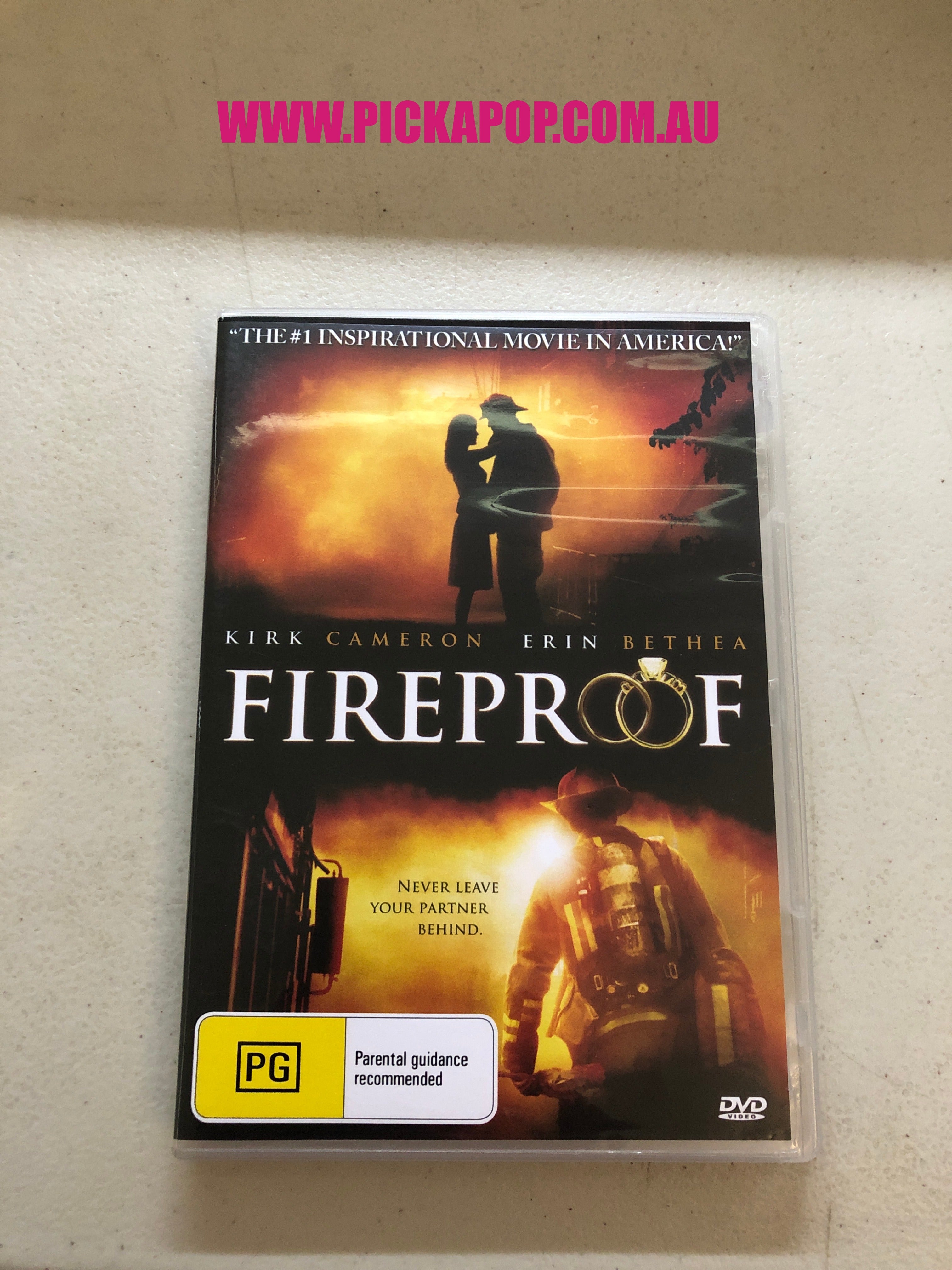 FIREPROOF -  PAL Region 4 - DVD Cleaned and Tested