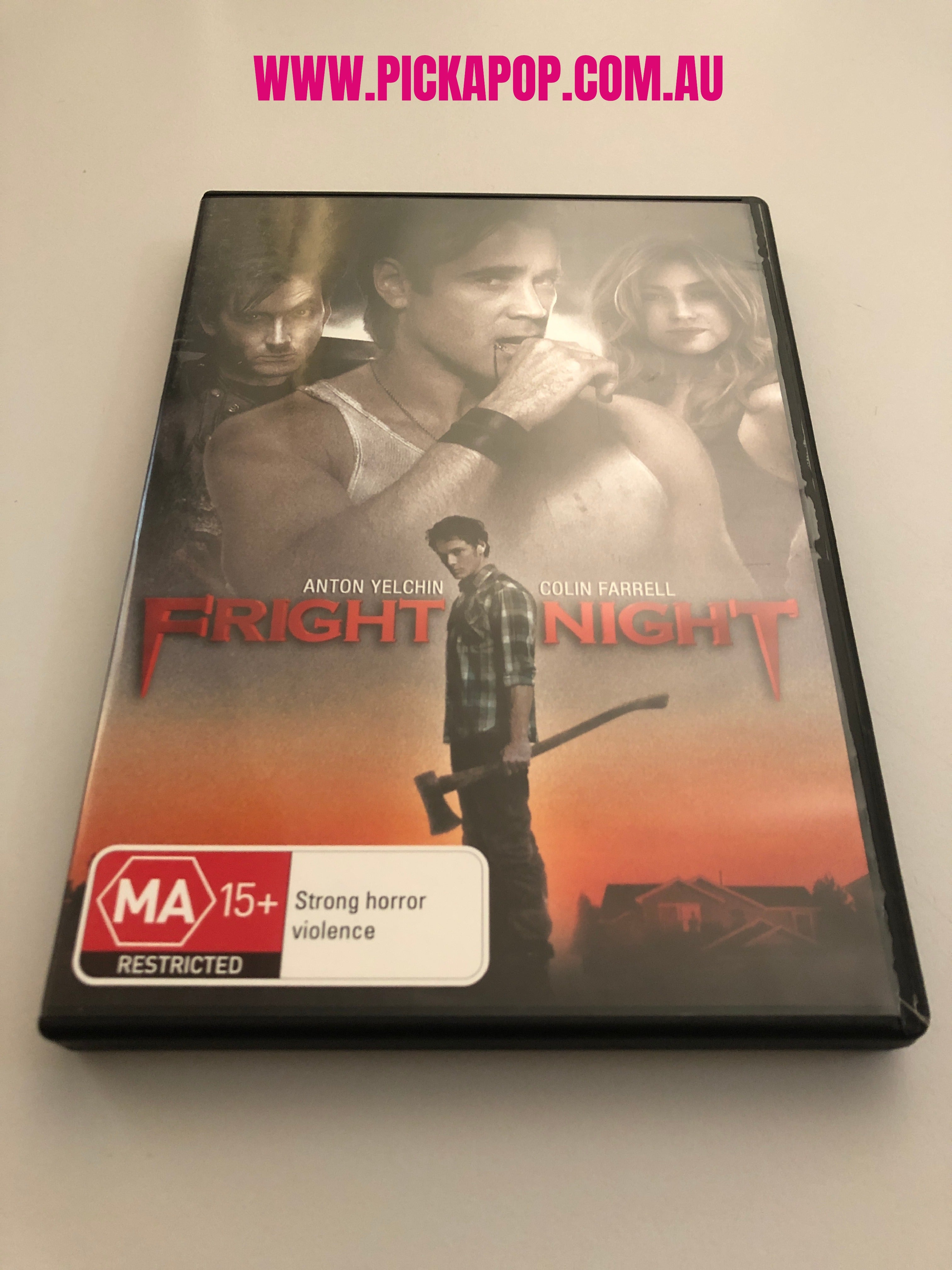 FRIGHT NIGHT - (PAL Region 4) DVD Cleaned and Tested