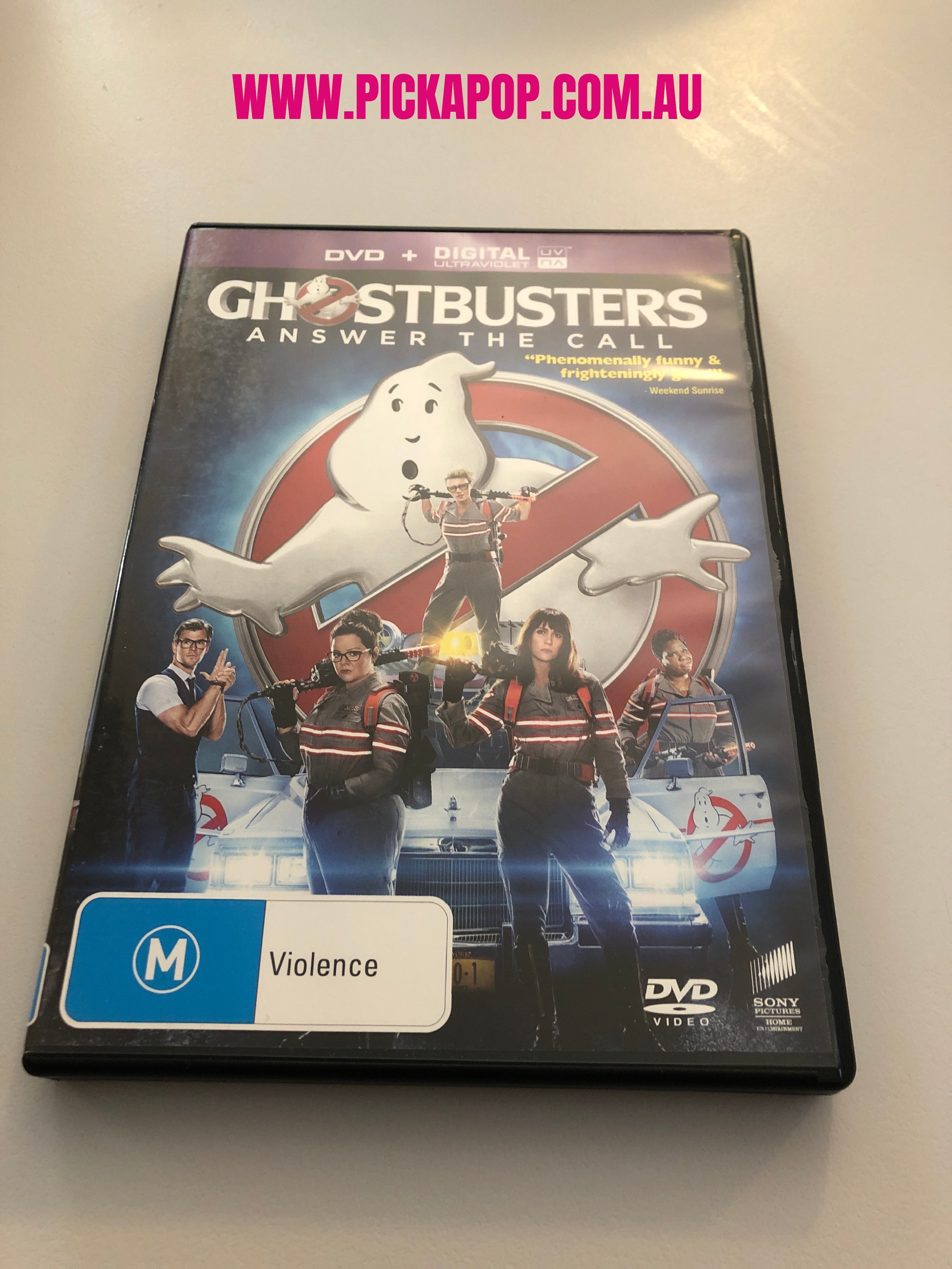 GHOSTBUSTERS ANSWER THE CALL - (PAL Region 4) DVD & DIGITAL ULTRAVIOLET Cleaned and Tested
