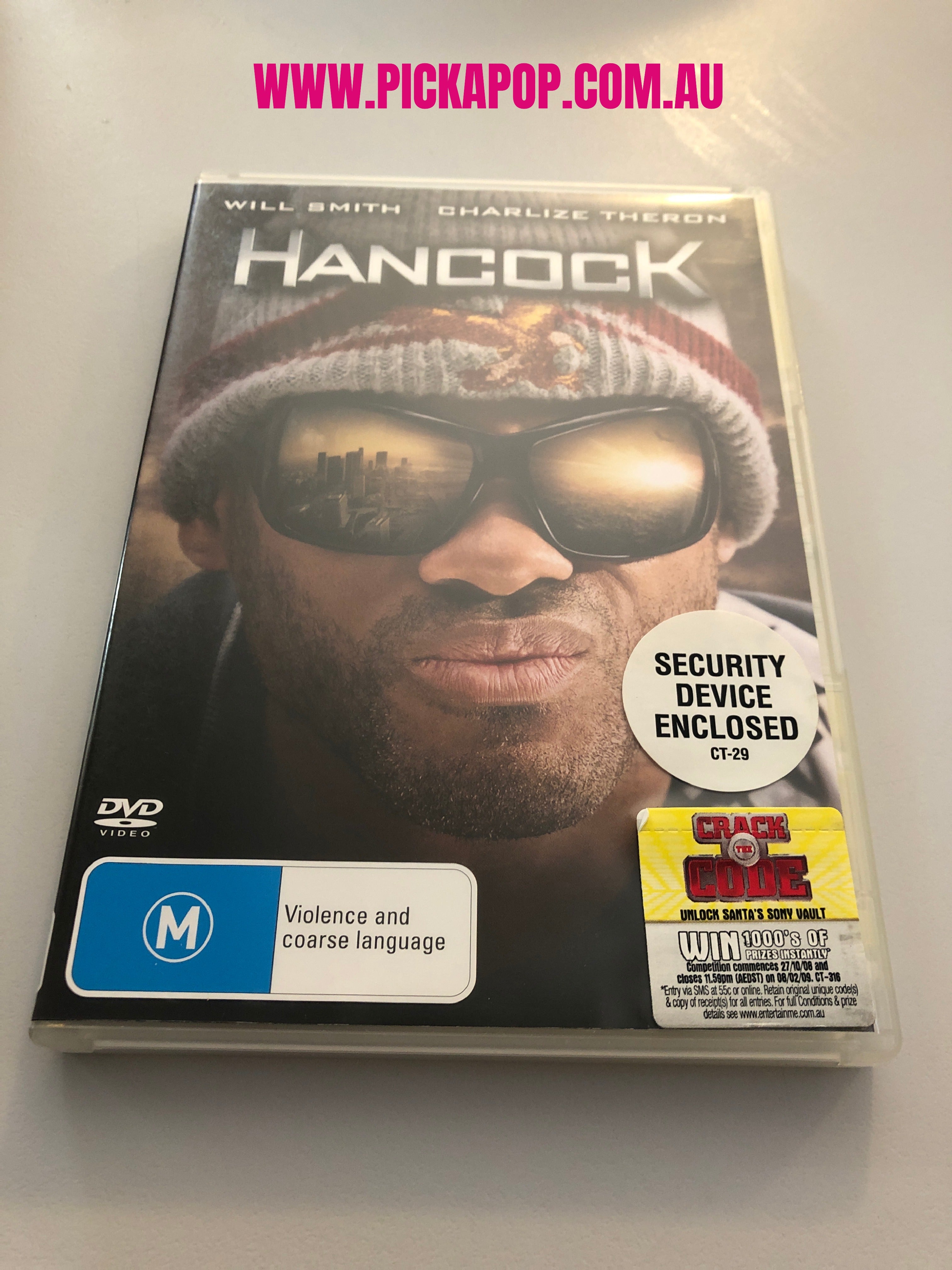 HANCOCK - (PAL Region 4) DVD Cleaned and Tested