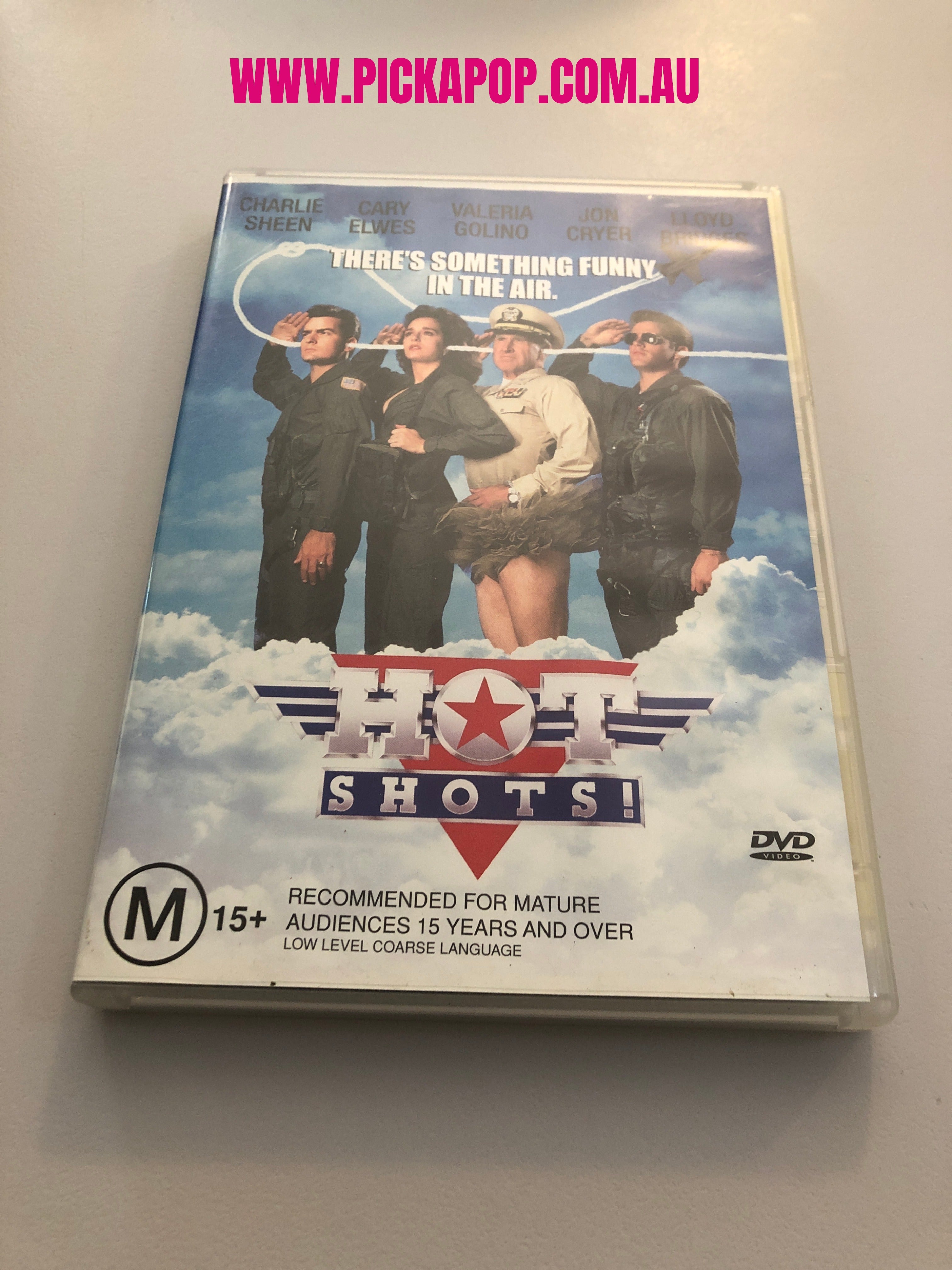 HOT SHOTS - (PAL Region 4) DVD Cleaned and Tested