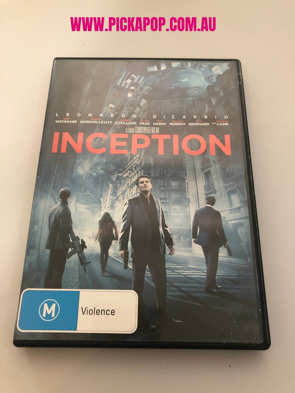 INCEPTION - (PAL Region 4) DVD Cleaned and Tested