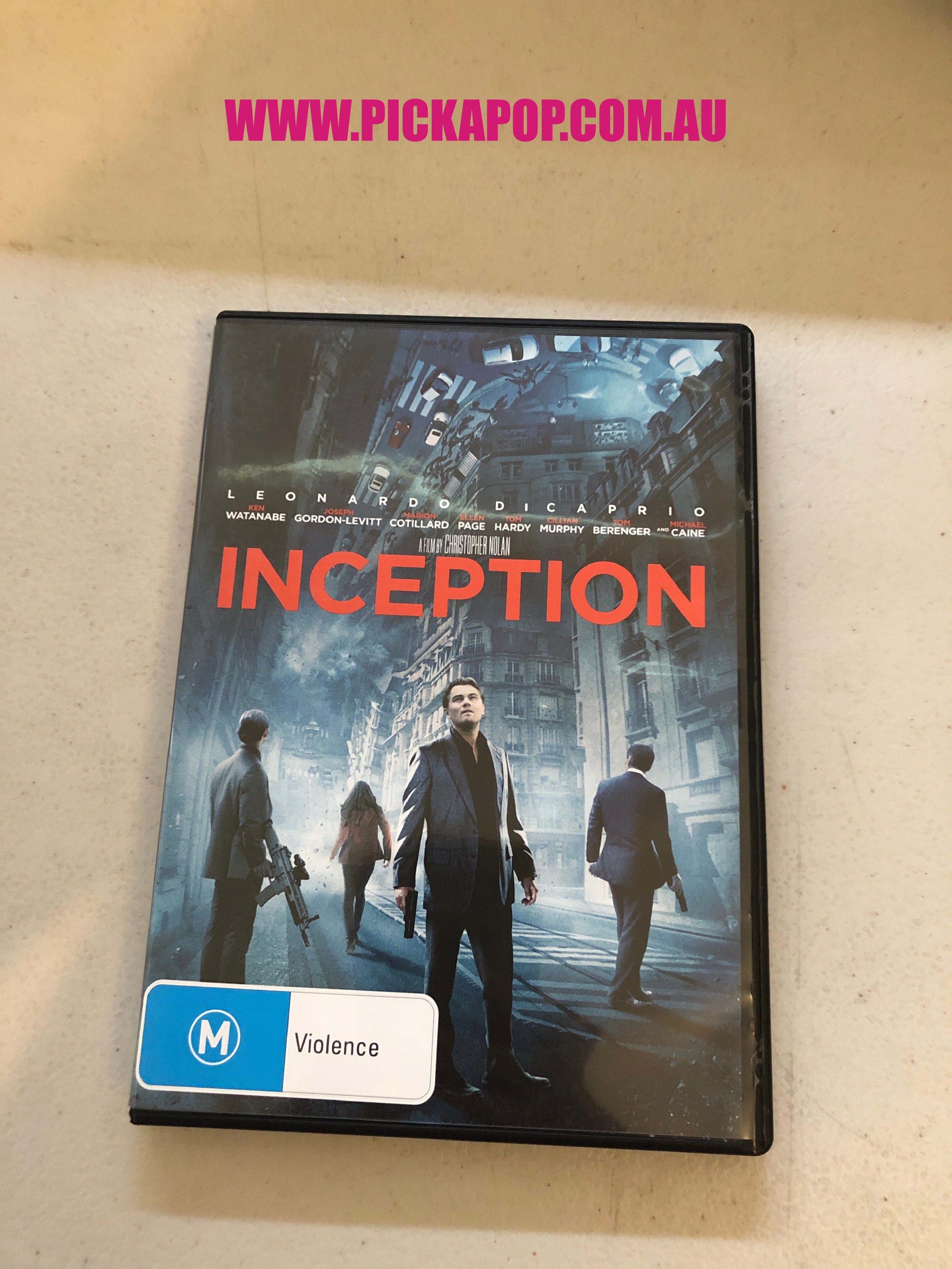 INCEPTION - PAL Region 4 - DVD Cleaned and Tested
