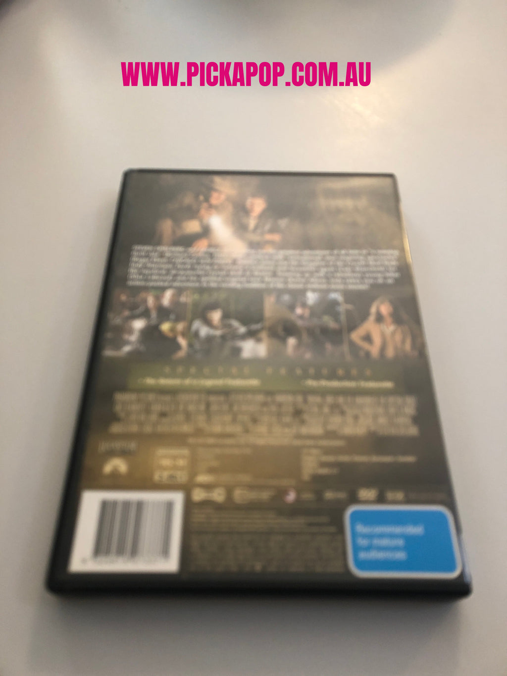 INDIANA JONES AND THE KINGDOM OF THE CRYSTAL SKULL- (PAL Region 4) DVD Cleaned and Tested