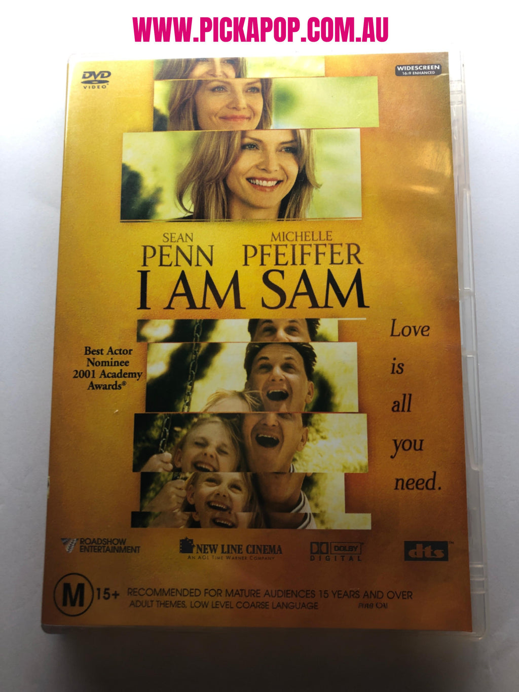 I AM SAM - (PAL Region 4) DVD Cleaned and Tested