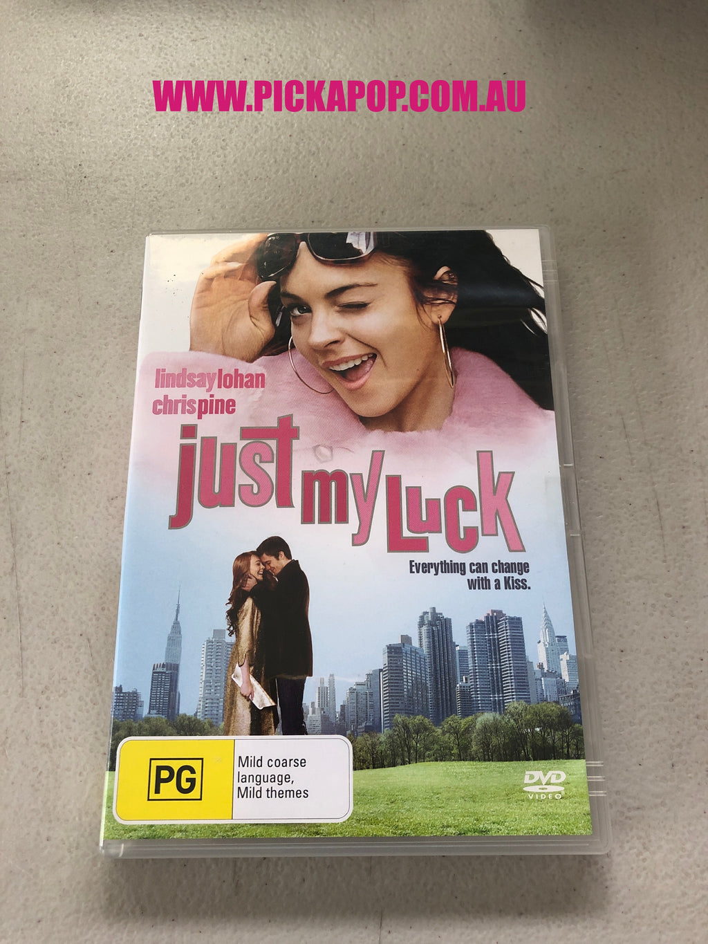 JUST MY LUCK - PAL Region 4 - DVD Cleaned and Tested