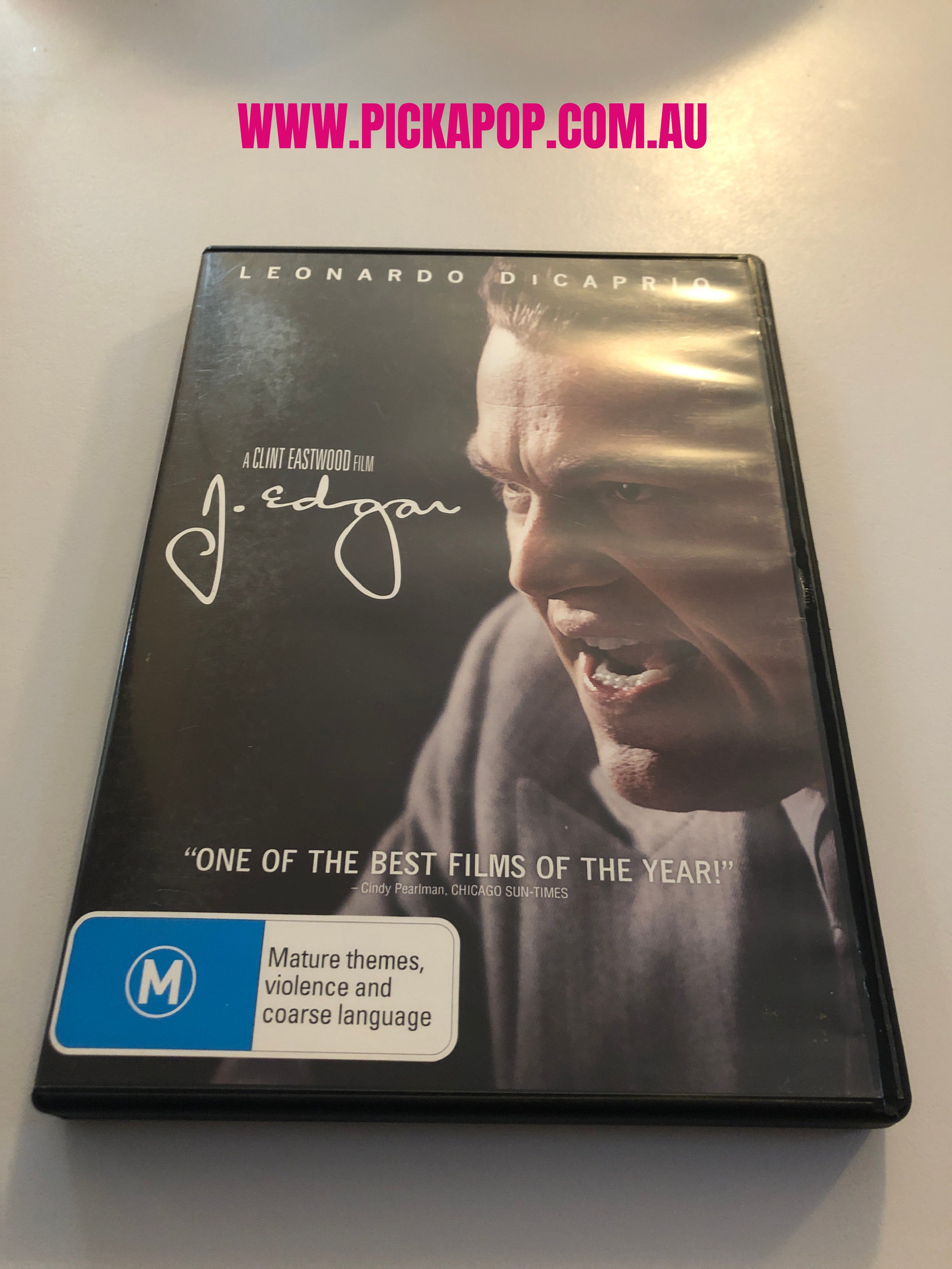J EDGAR - (PAL Region 4) DVD Cleaned and Tested