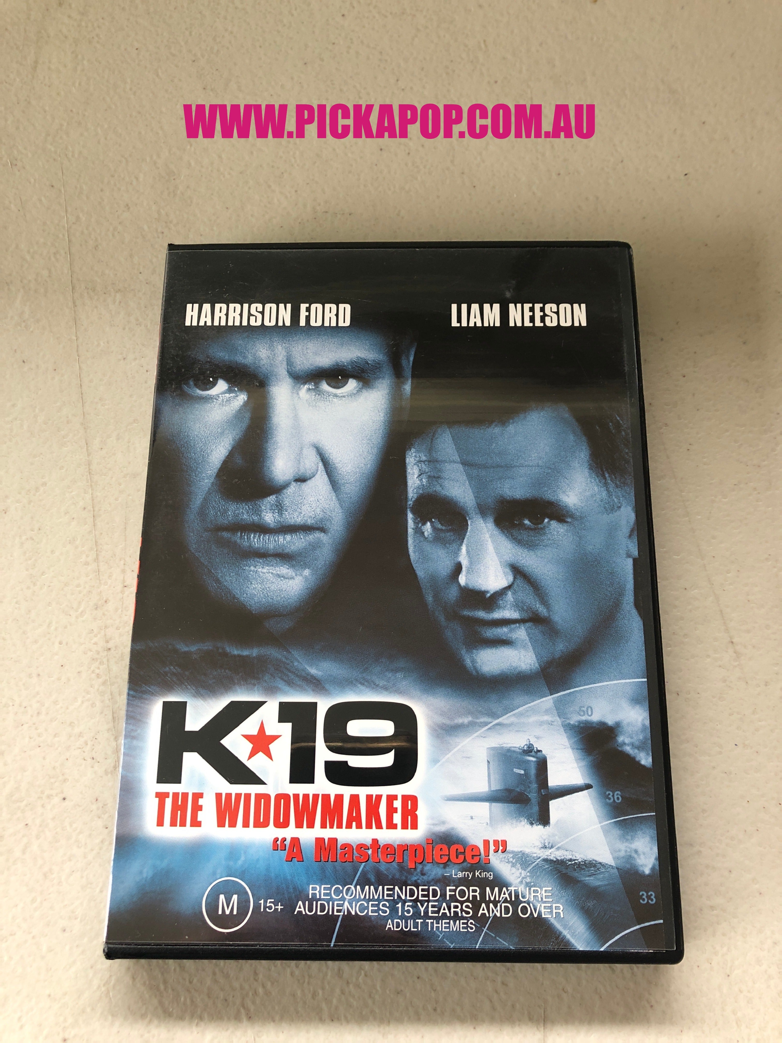 K19 THE WIDOWMAKER - PAL Region 4 - DVD Cleaned and Tested