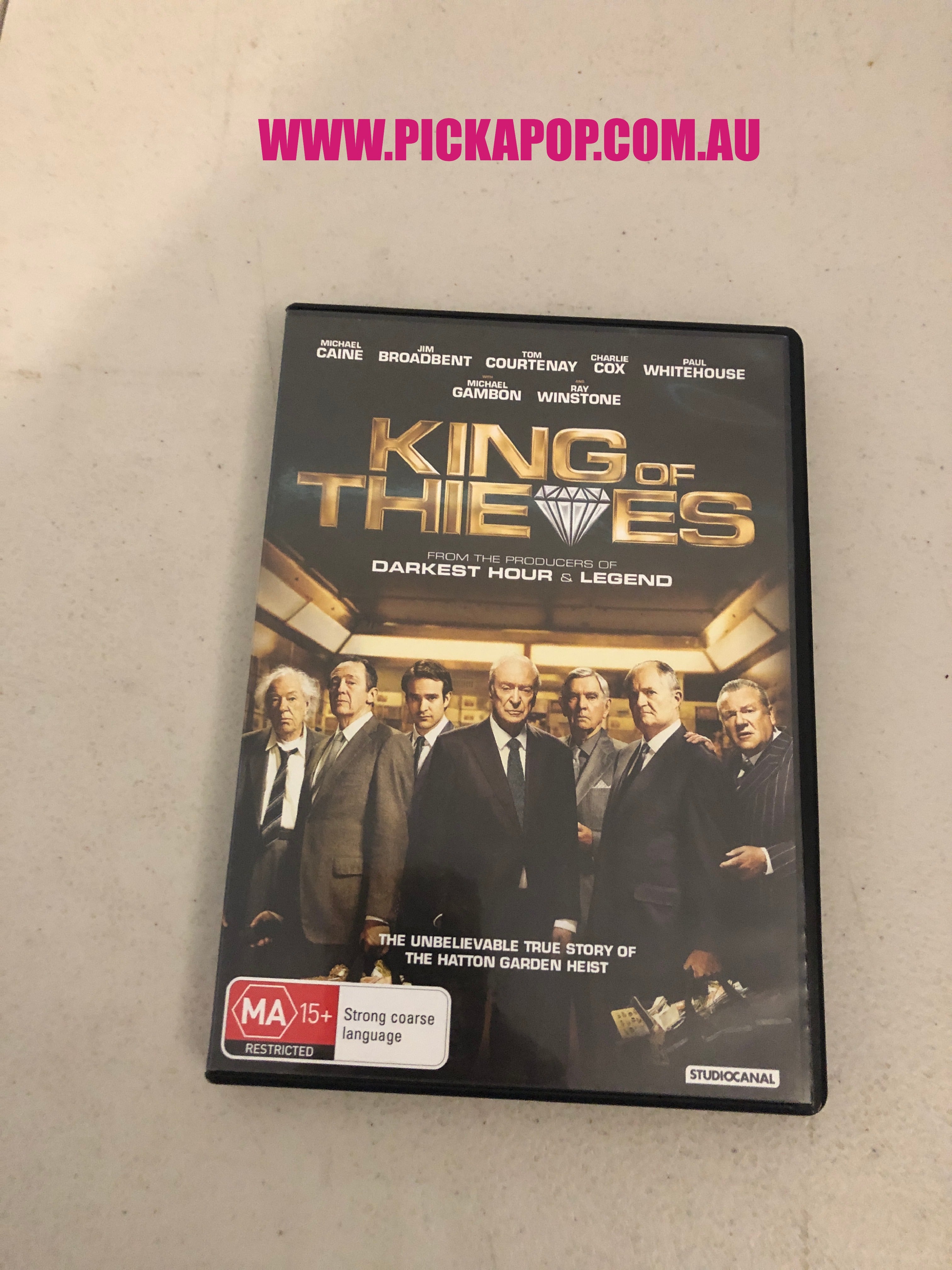 KING OF THIEVES - PAL Region 4 - DVD Cleaned and  Tested