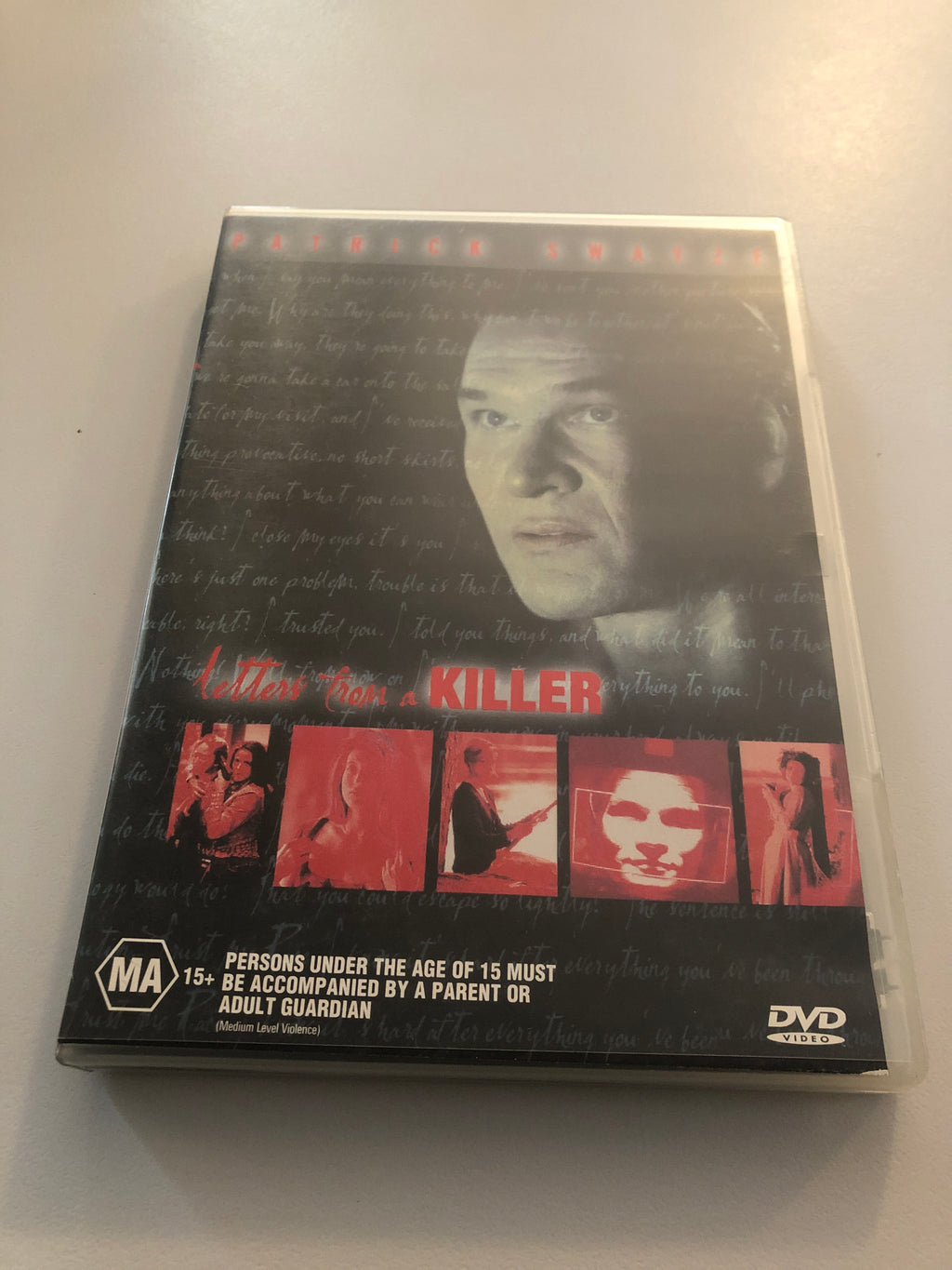 LETTERS FROM A KILLER - (PAL Region 4) DVD Cleaned and Tested