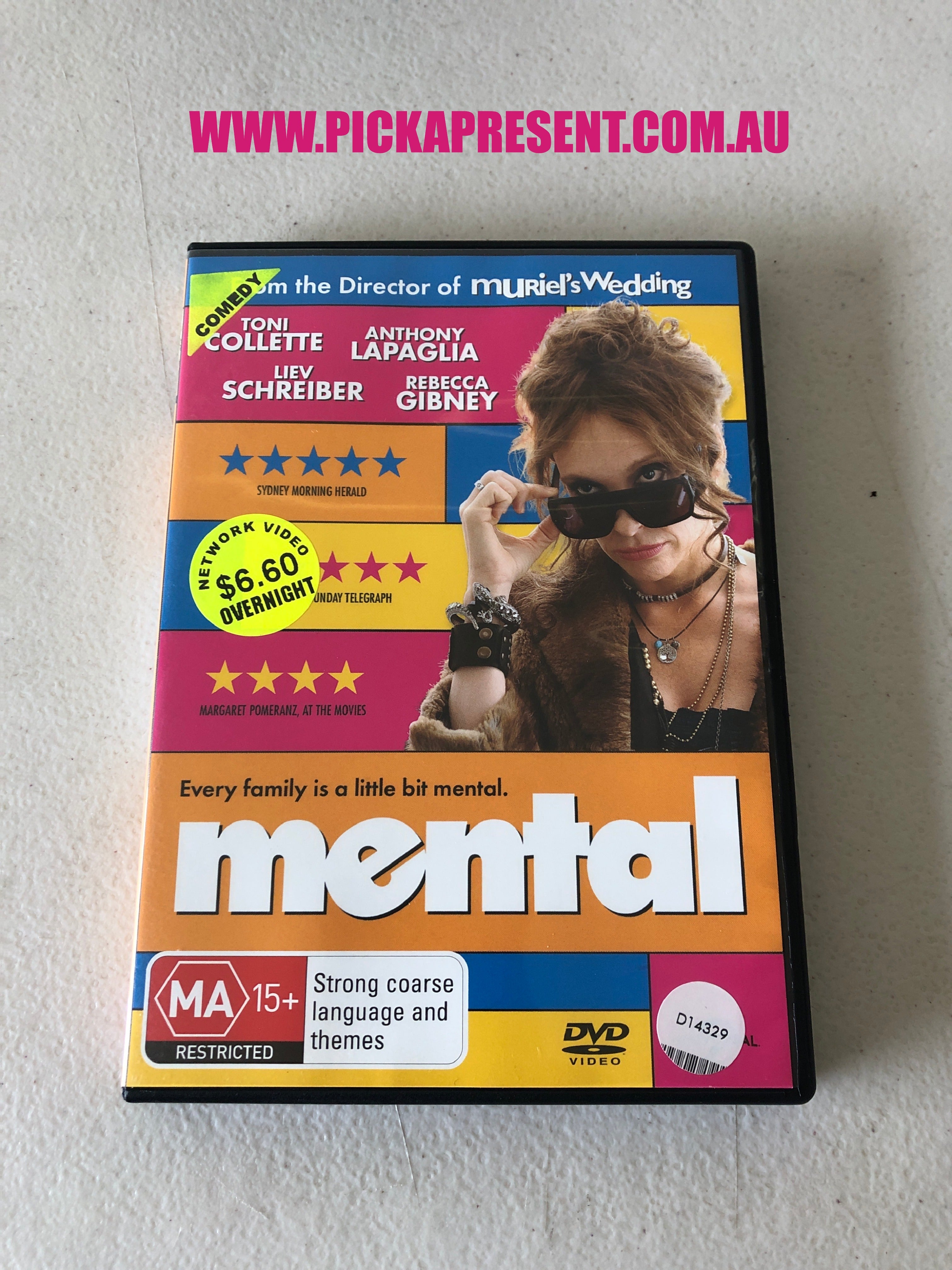 MENTAL - PAL Region 4 - DVD Cleaned and Tested