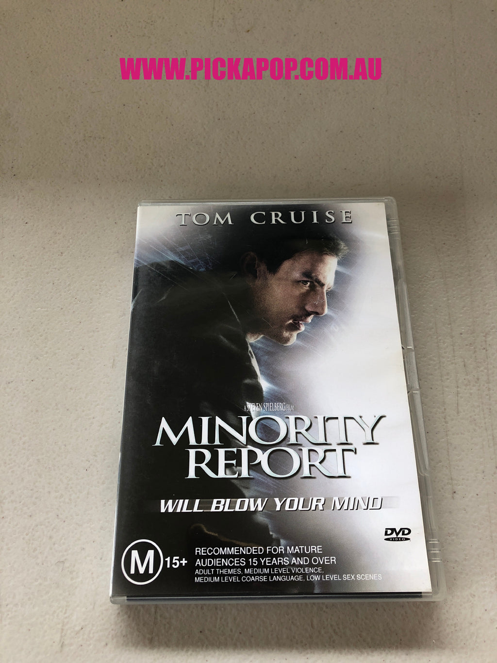 MINORITY REPORT - PAL Region 4 - DVD Cleaned and Tested