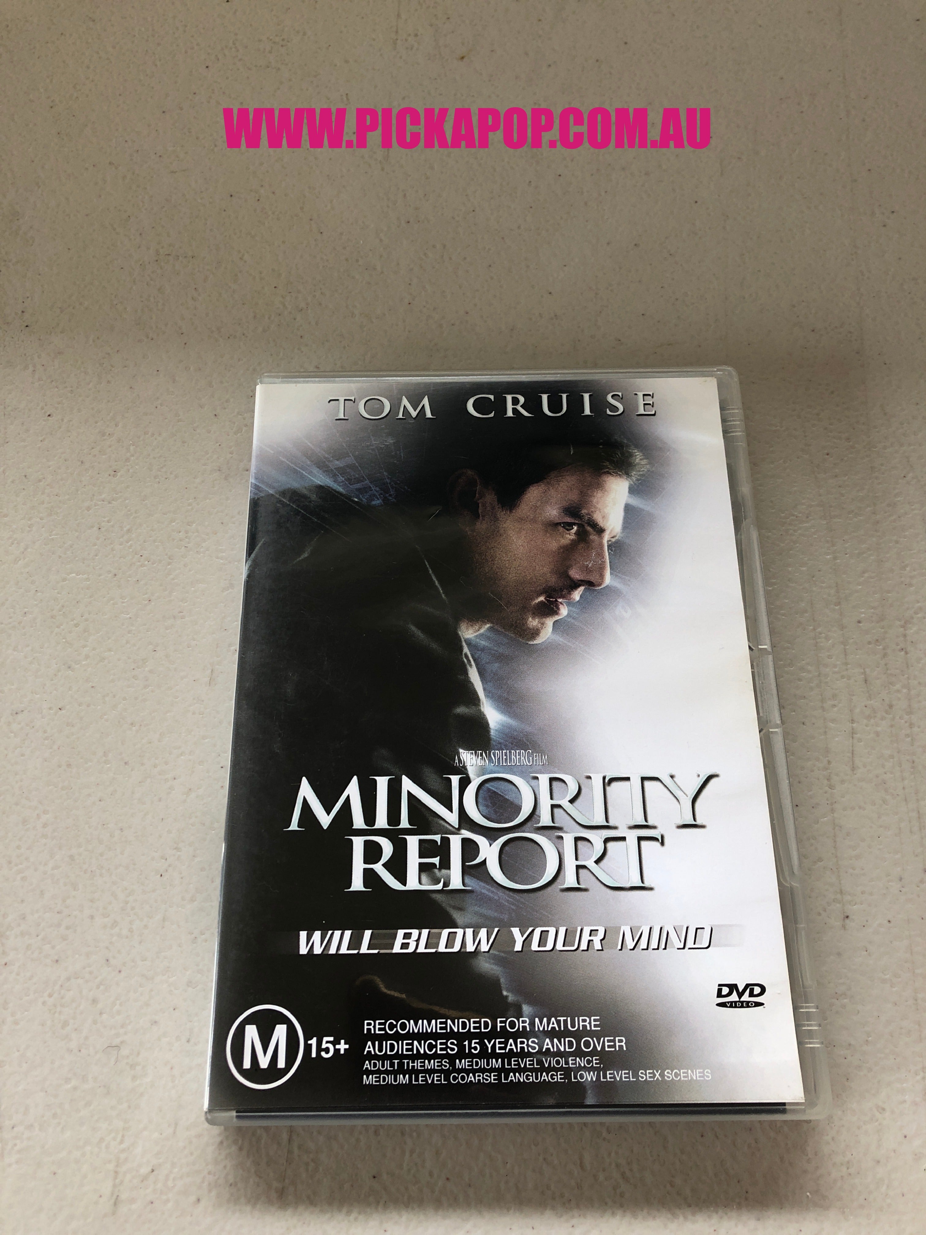 MINORITY REPORT - PAL Region 4 - DVD Cleaned and Tested