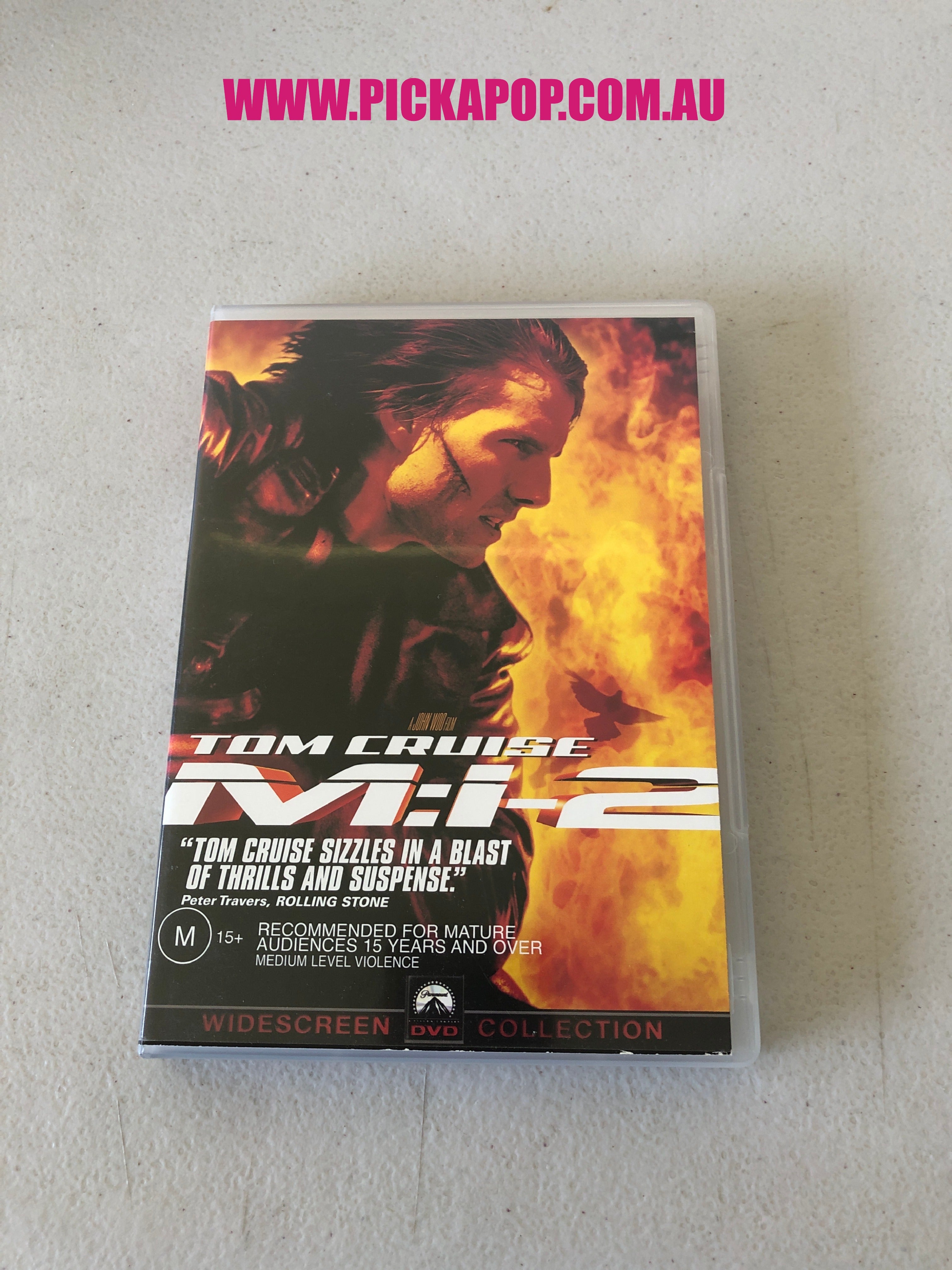 MISSION IMPOSSIBLE - 2 - PAL Region 4 - DVD Cleaned and Tested