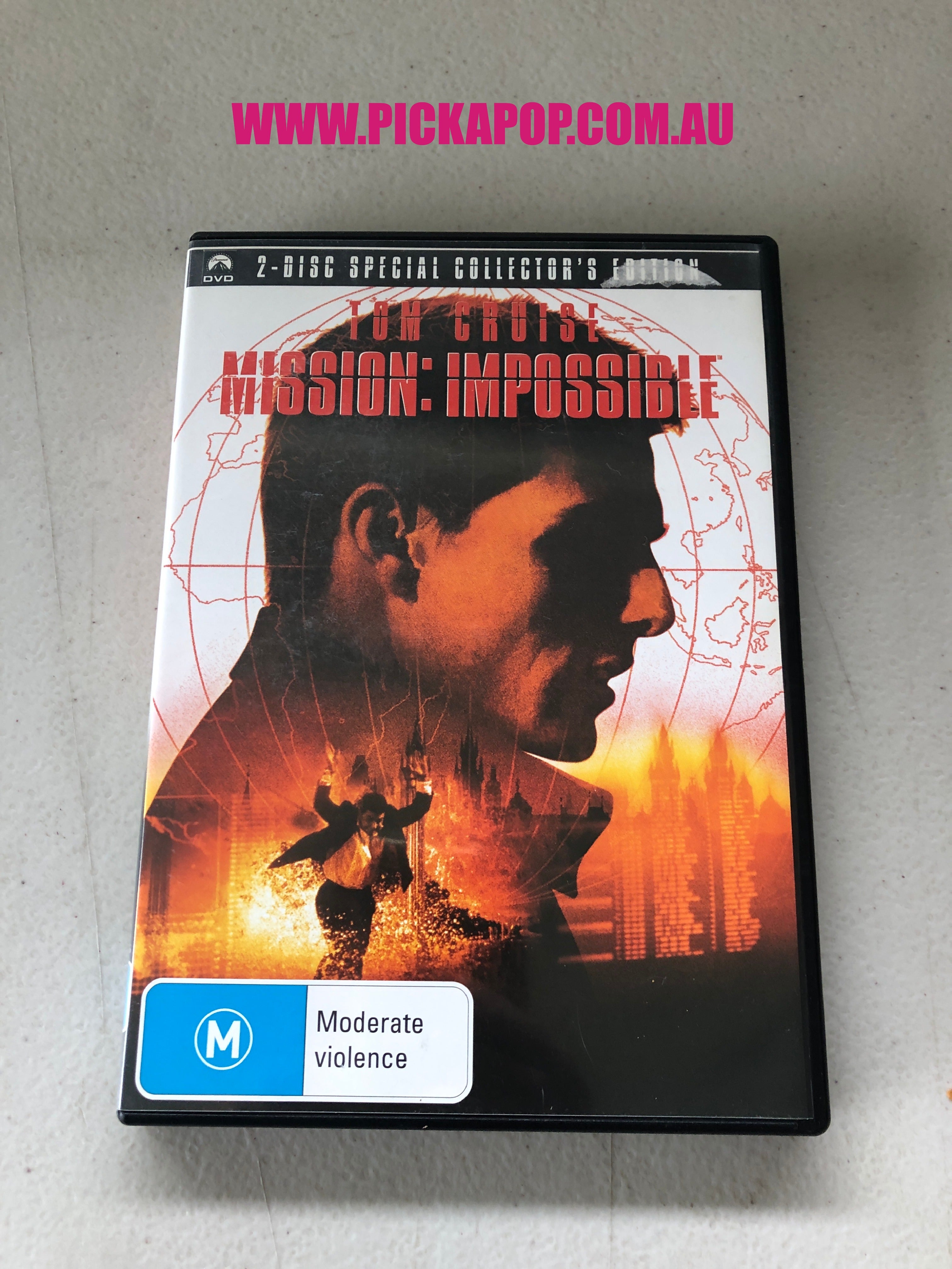 MISSION: IMPOSSIBLE - PAL Region 4 - DVD Cleaned and Tested