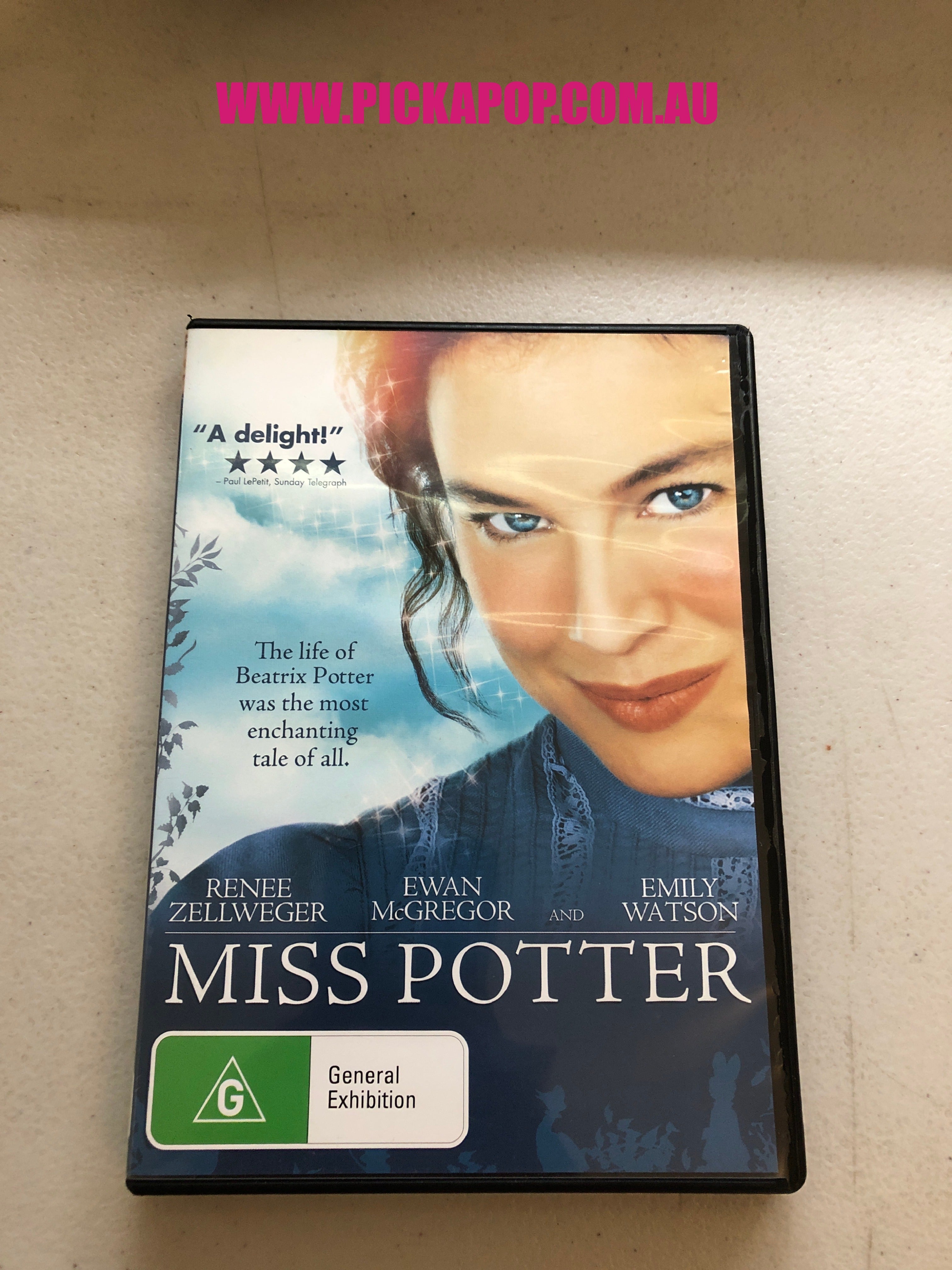 MISS POTTER -  PAL Region 4 - DVD Cleaned and Tested