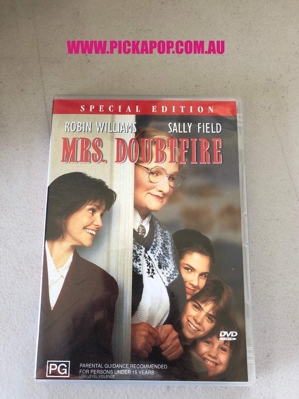 MRS DOUBTFIRE - PAL Region 4 - DVD Cleaned and Tested