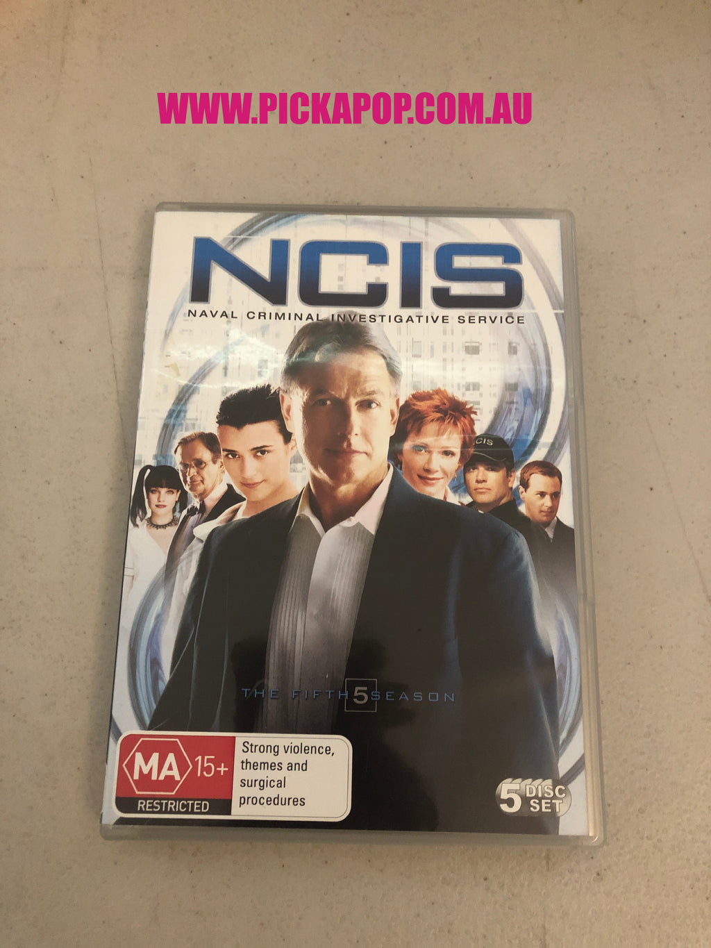 NCIS  THE FIFTH SEASON - PAL Region 4 - DVD Cleaned and Tested