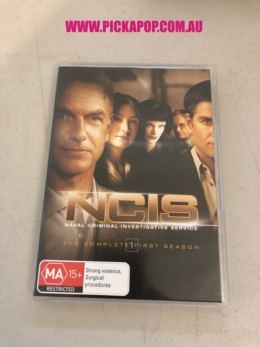 NCIS THE COMPLETE FIRST SEASON- PAL Region 4 - DVD Cleaned and Tested