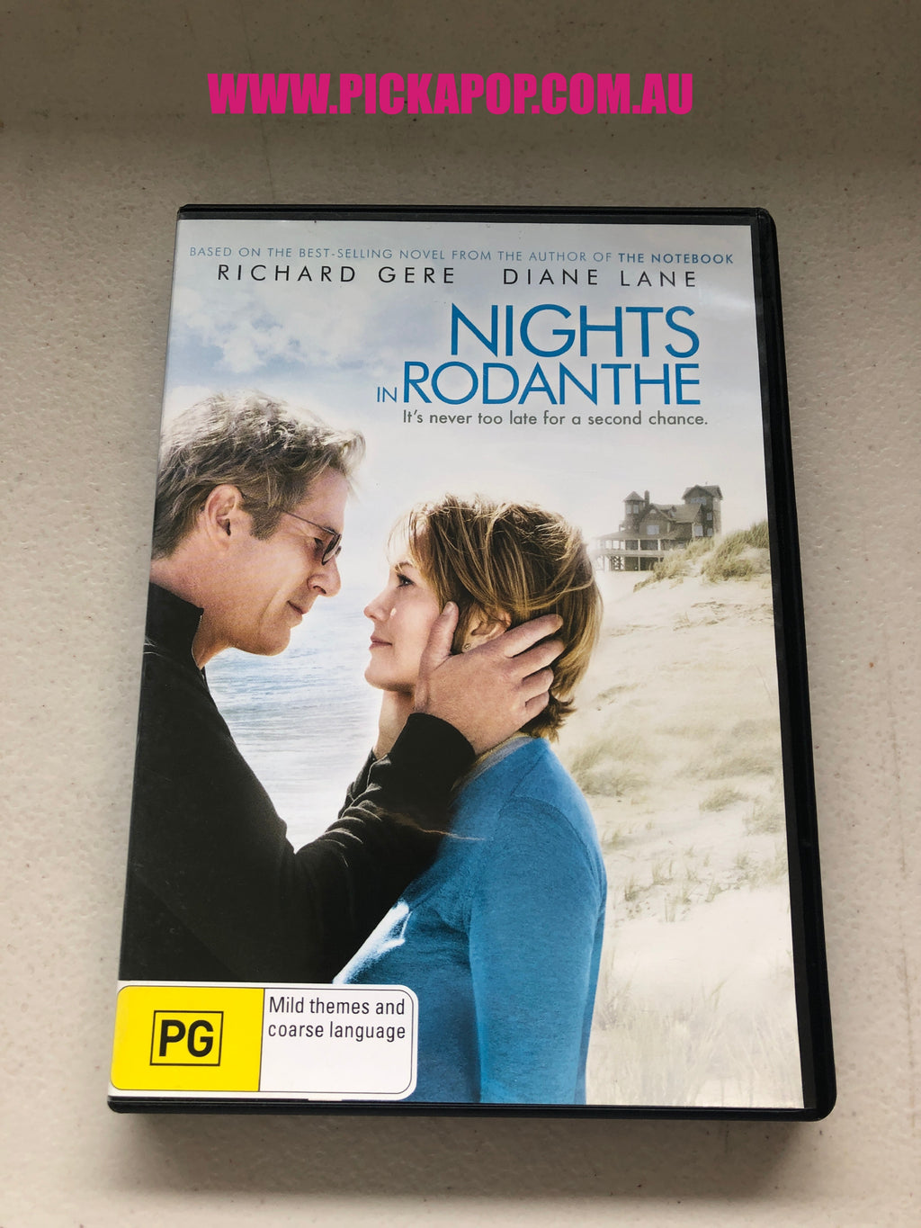 NIGHTS IN RODANTHE - PAL Region 4 - DVD Cleaned and Tested