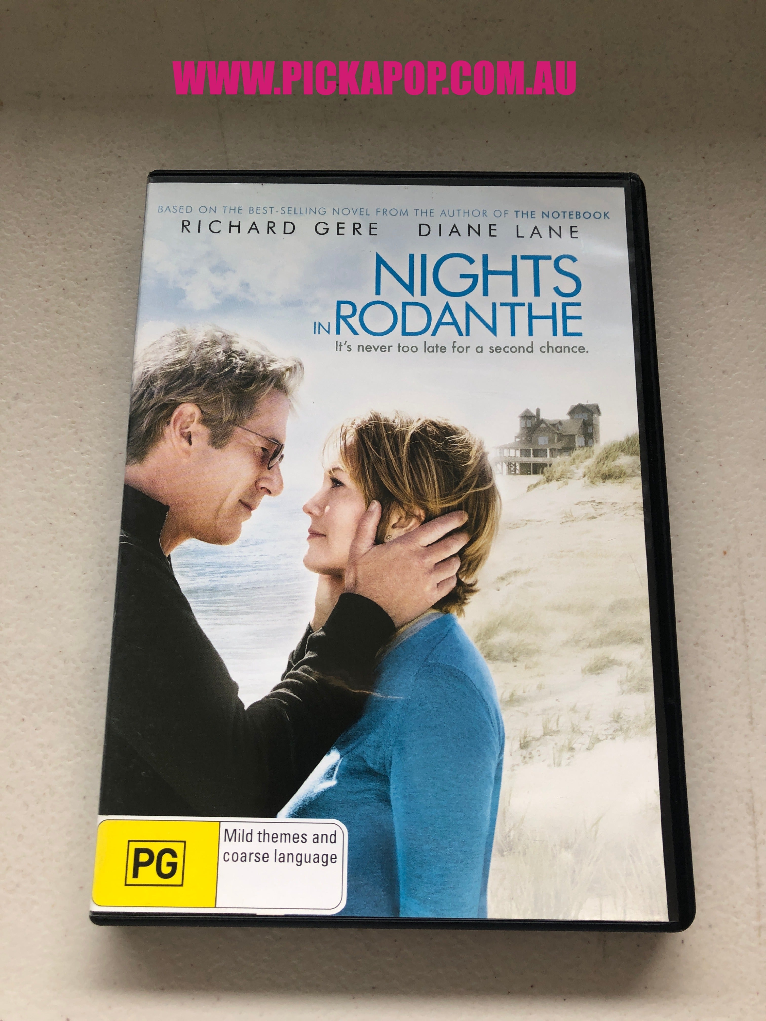 NIGHTS IN RODANTHE - PAL Region 4 - DVD Cleaned and Tested