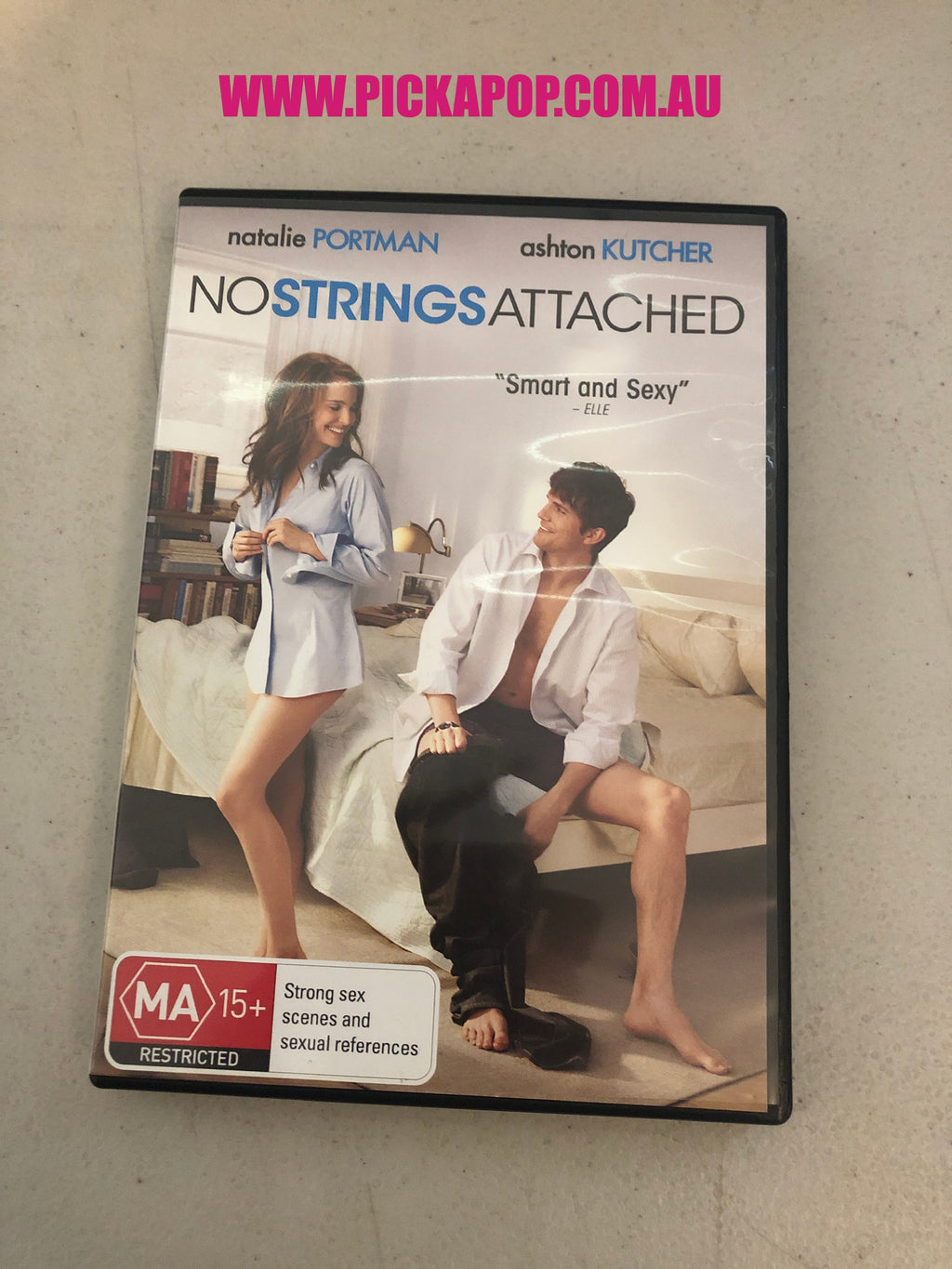 NO STRINGS ATTACHED - PAL Region 4 - DVD Cleaned and Tested