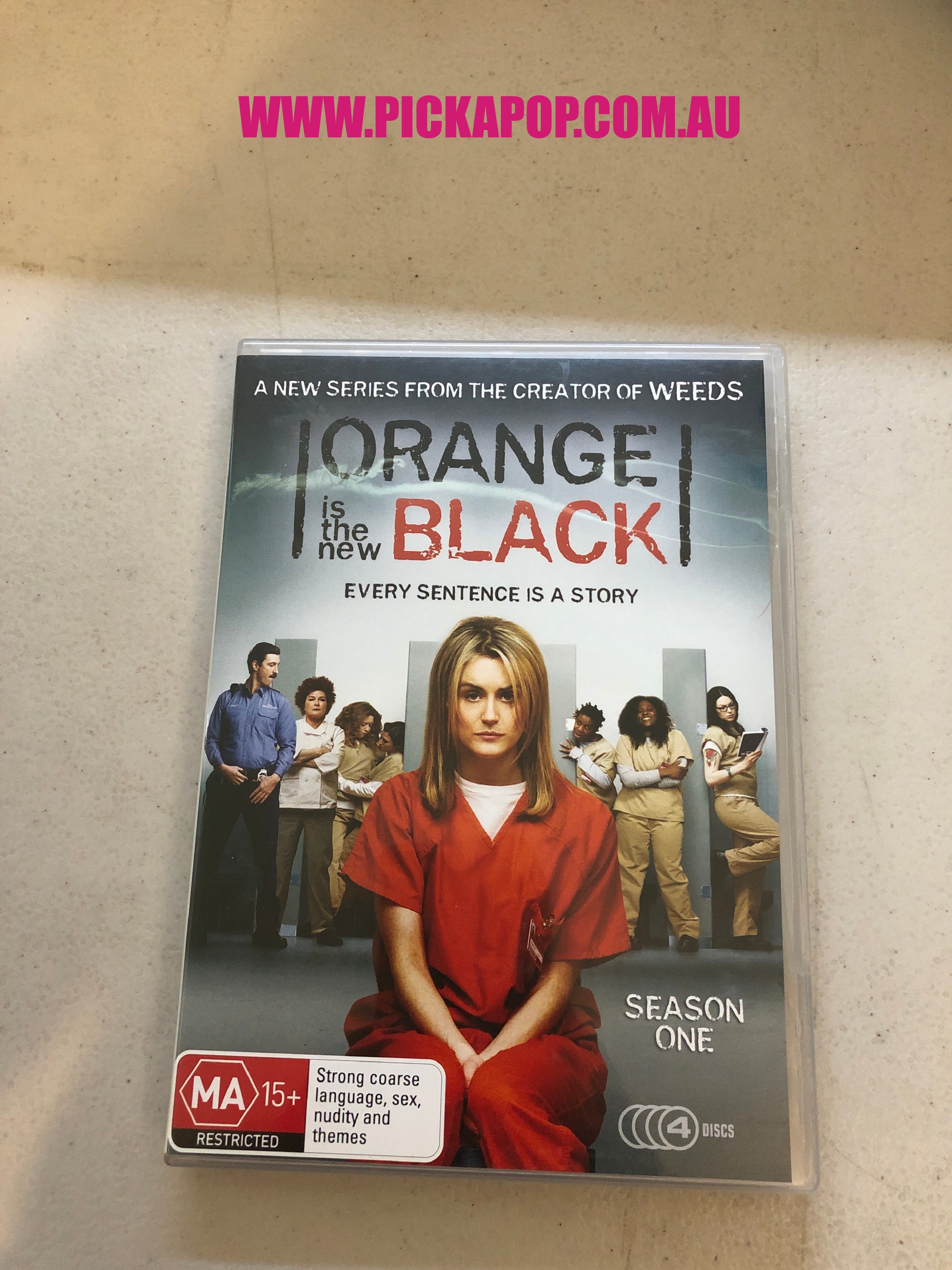 ORANGE IS THE NEW BLACK SEASON ONE PAL Region 4 - DVD Cleaned and Tested