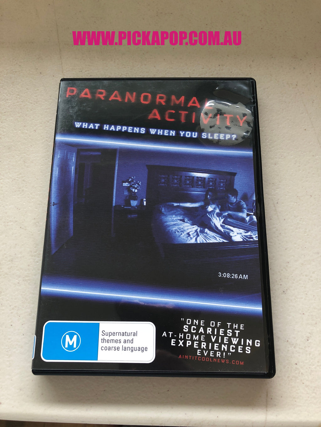 PARANORMAL ACTIVITY - PAL Region 4 - DVD Cleaned and Tested