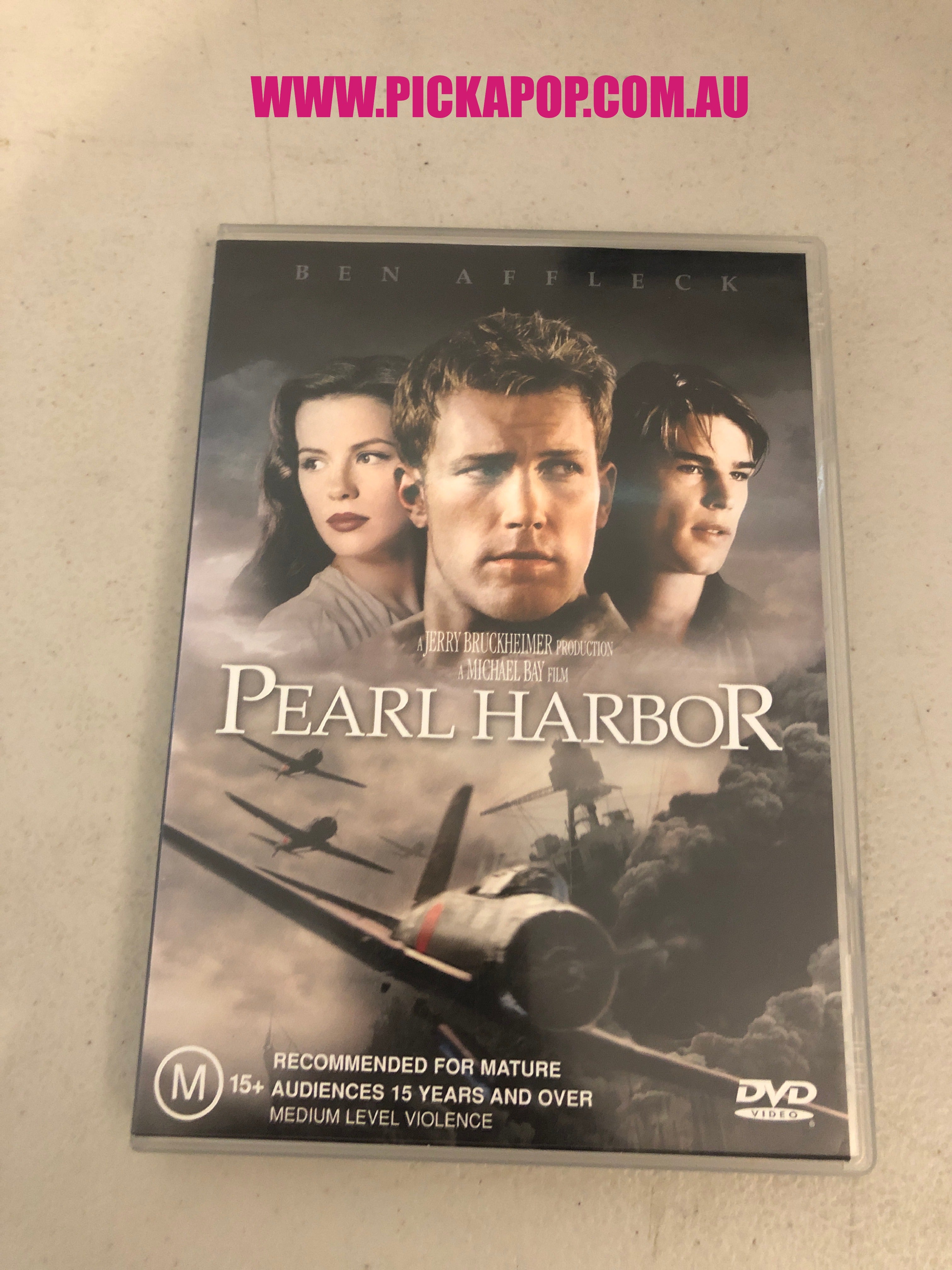 PEARL HARBOUR - PAL Region 4 - DVD Cleaned and Tested