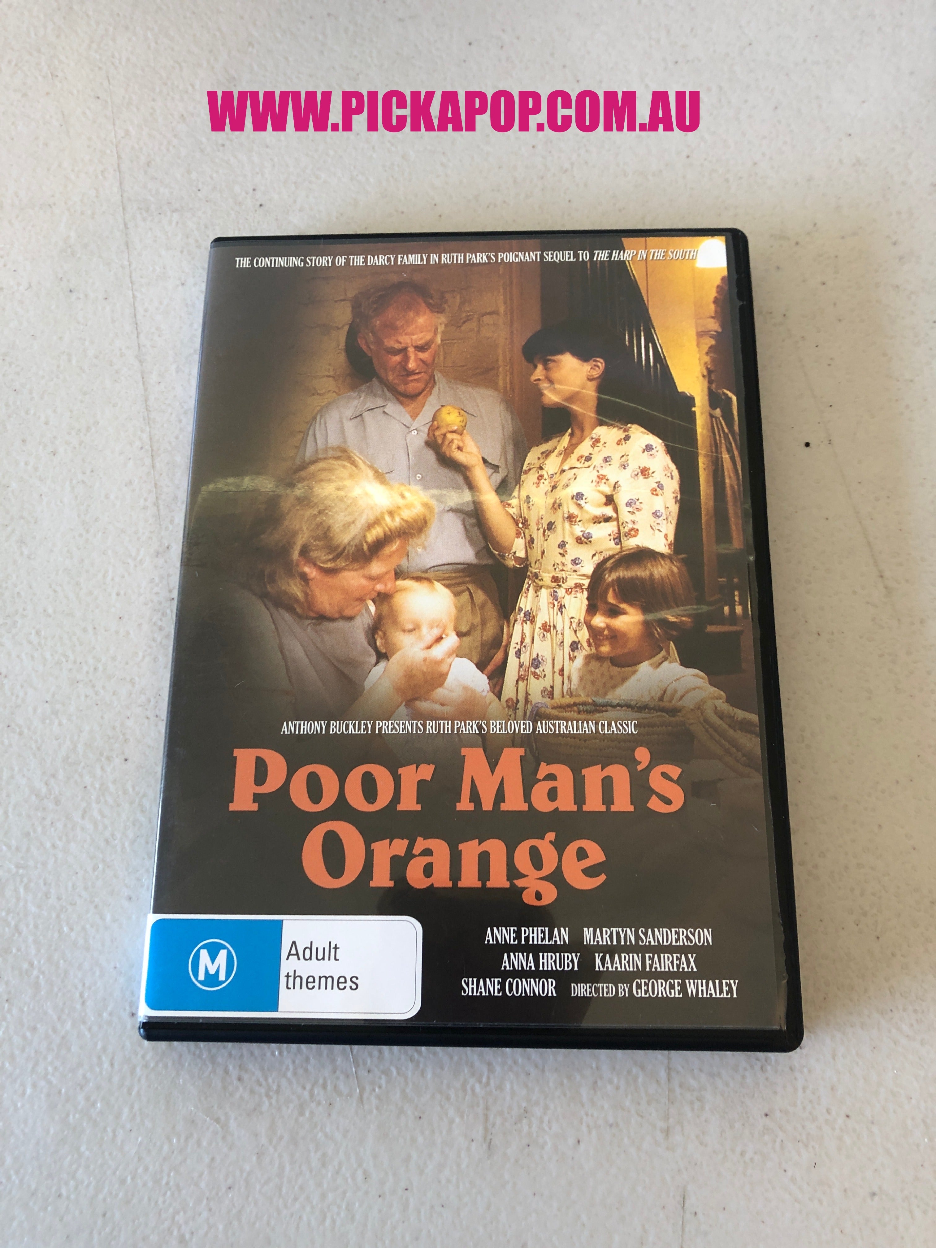 POOR MAN'S ORANGE - PAL Region 4 - DVD Cleaned and Tested