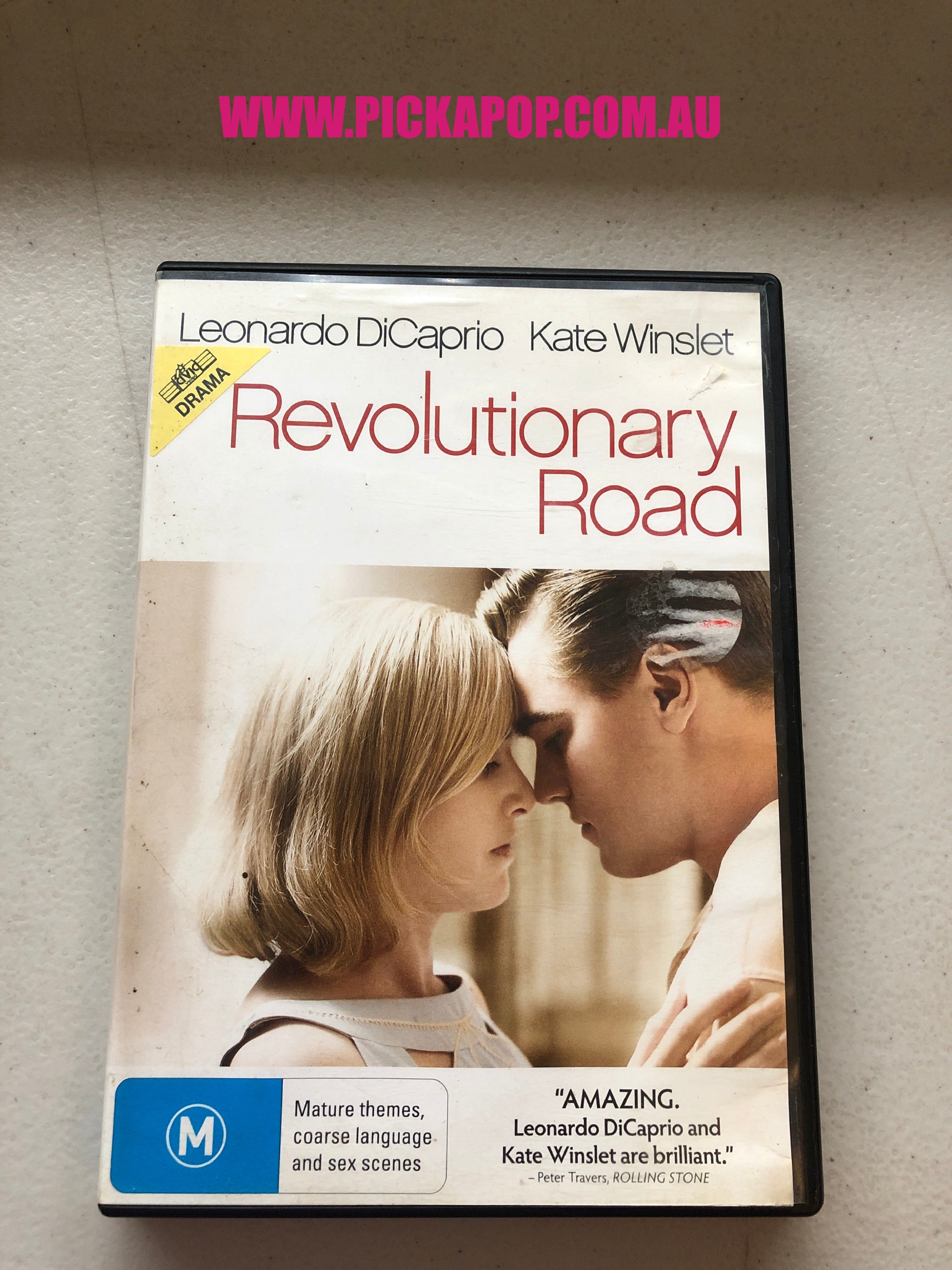 REVOLUTIONARY ROAD - PAL Region 4 - DVD Cleaned and Tested