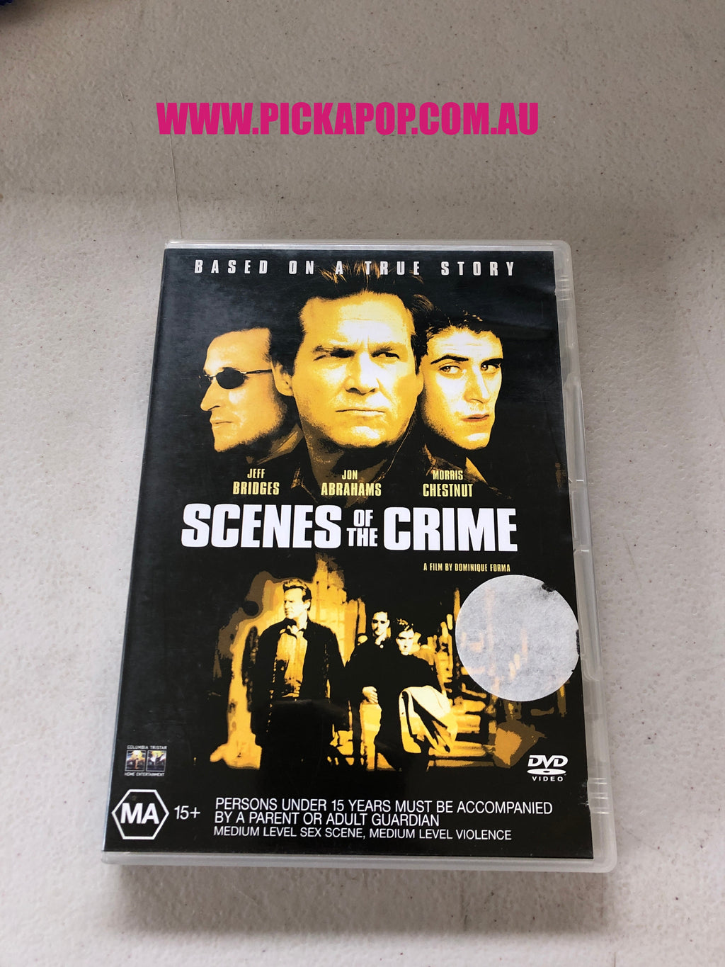 SCENCES OF THE CRIME - PAL Region 4 - DVD Cleaned and Tested